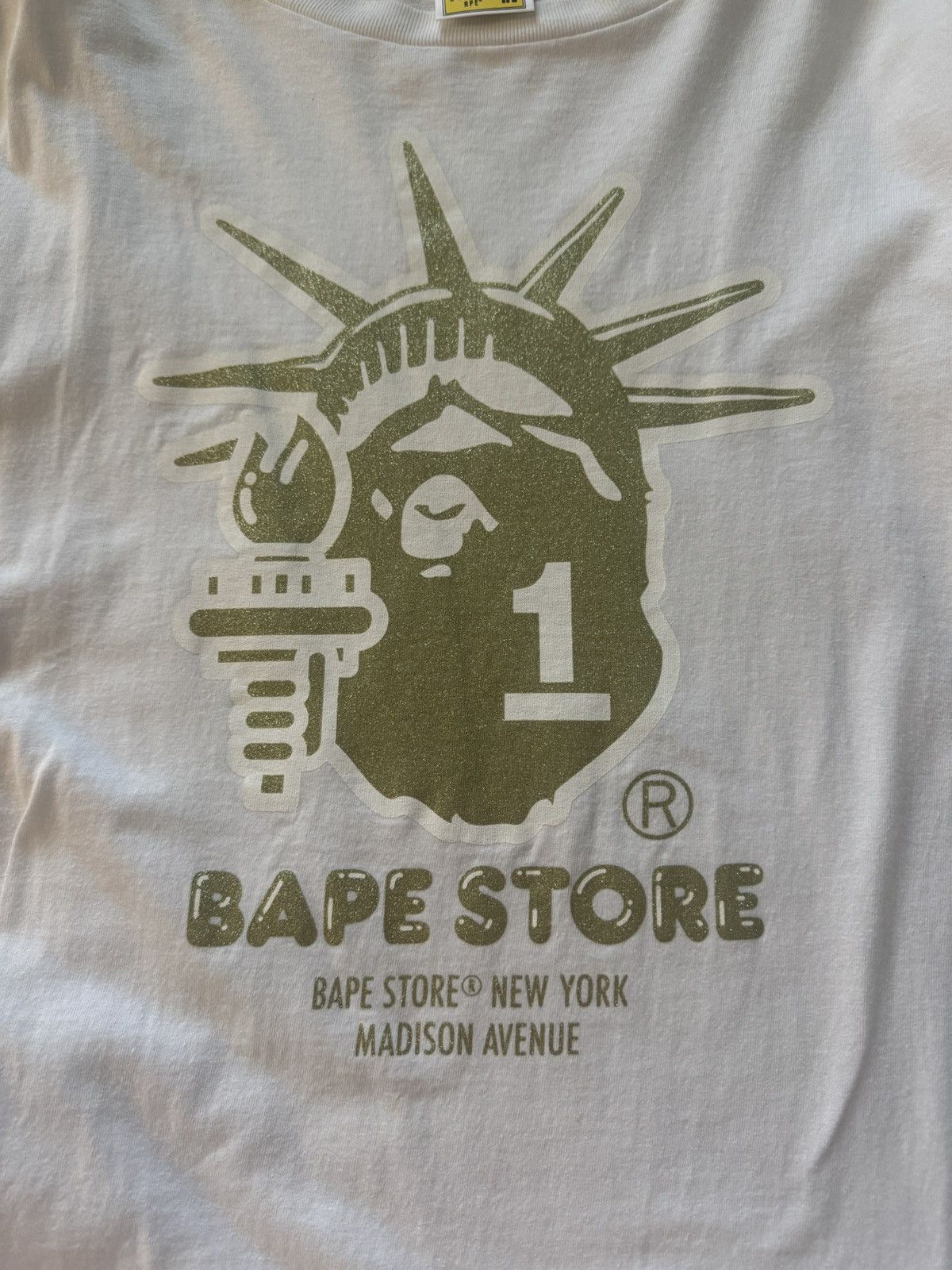 Bape Bape NYC store exclusive tee Size US XL / EU 56 / 4 - 4 Thumbnail