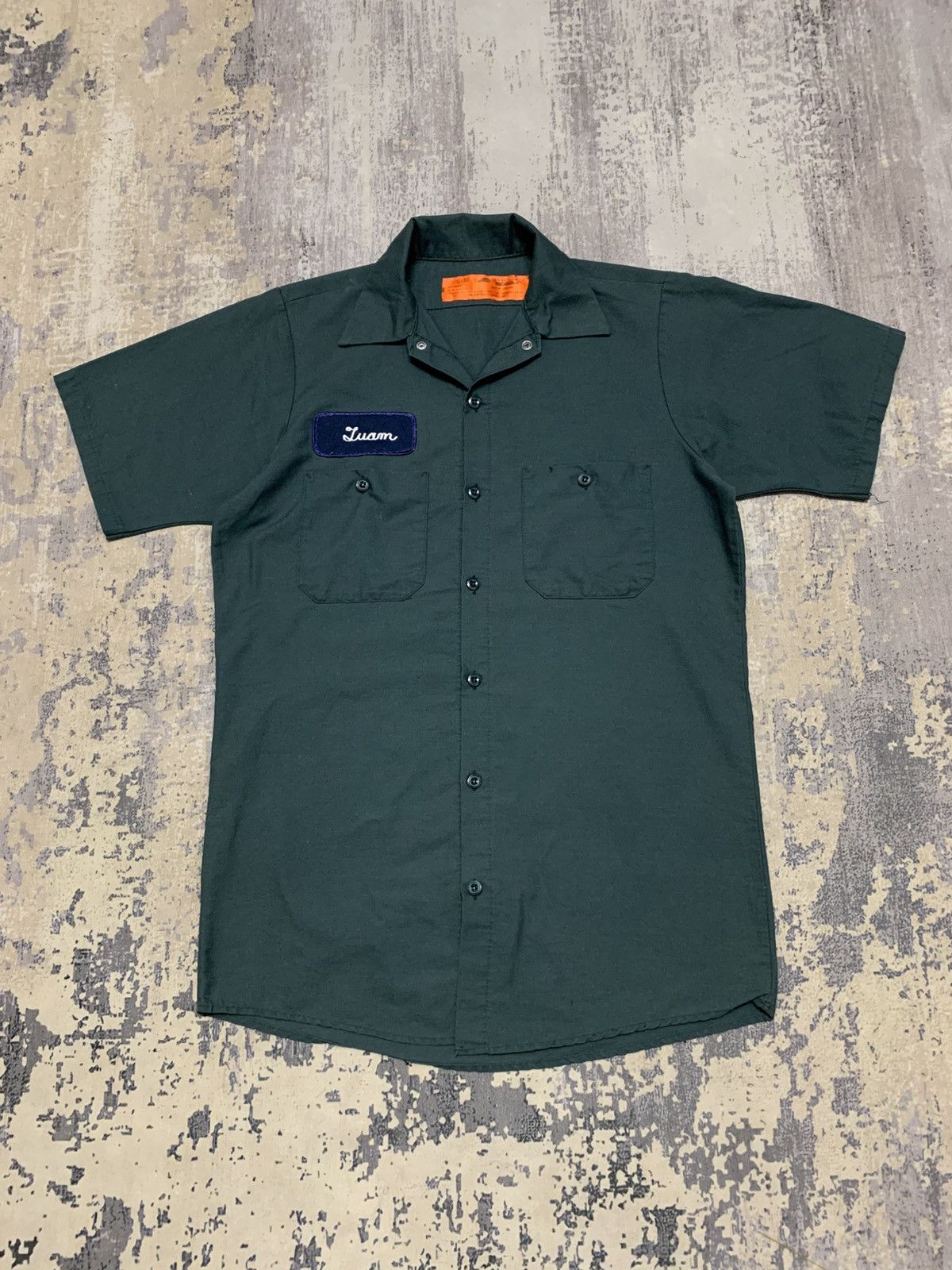 Vintage Vintage Redkap Mechanic Workwear Shirt (S) Size US S / EU 44-46 / 1 - 1 Thumbnail