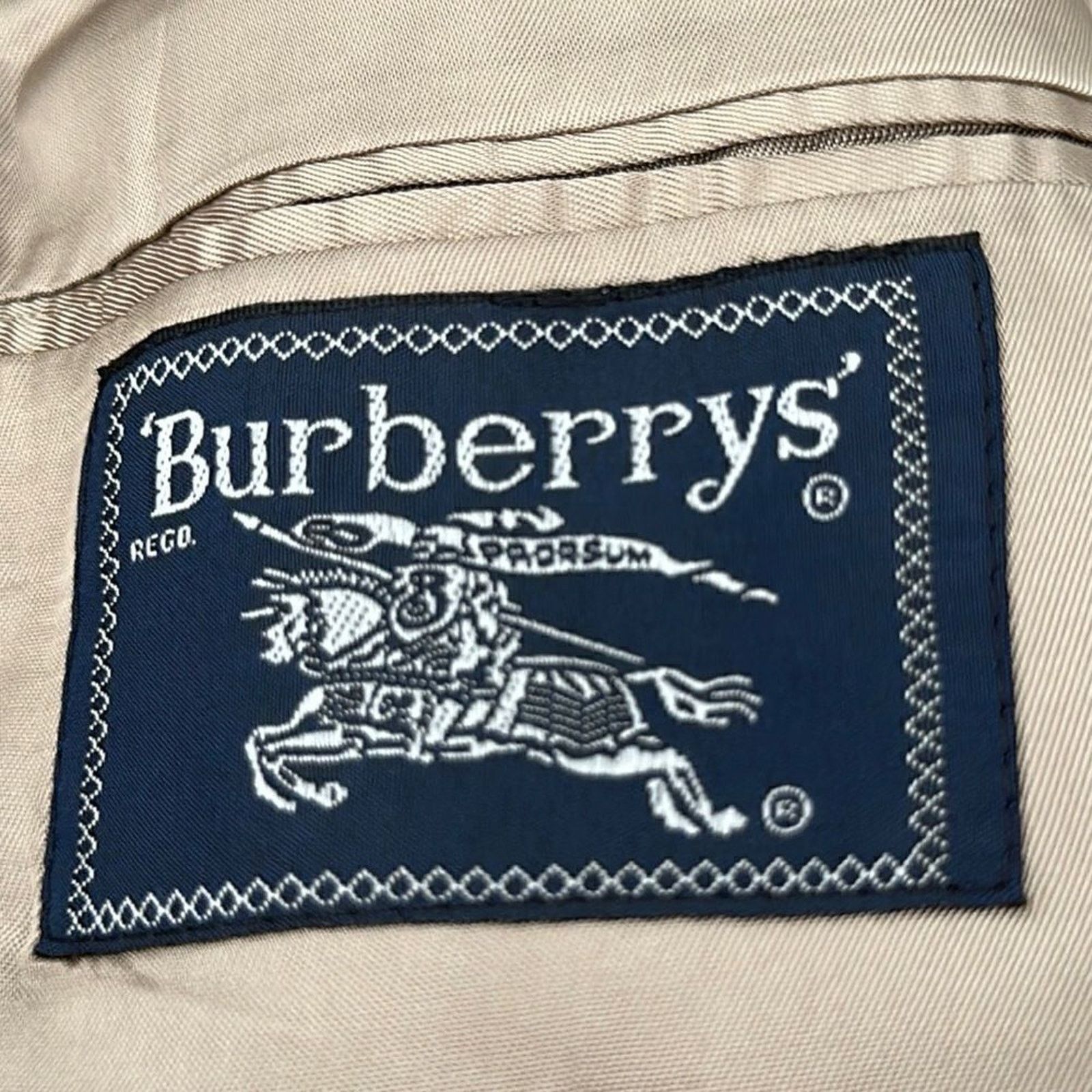 Burberry Burberrys Houndstooth 42R Plaid Blazer Vintage 90s Y2K Size 42R - 4 Thumbnail