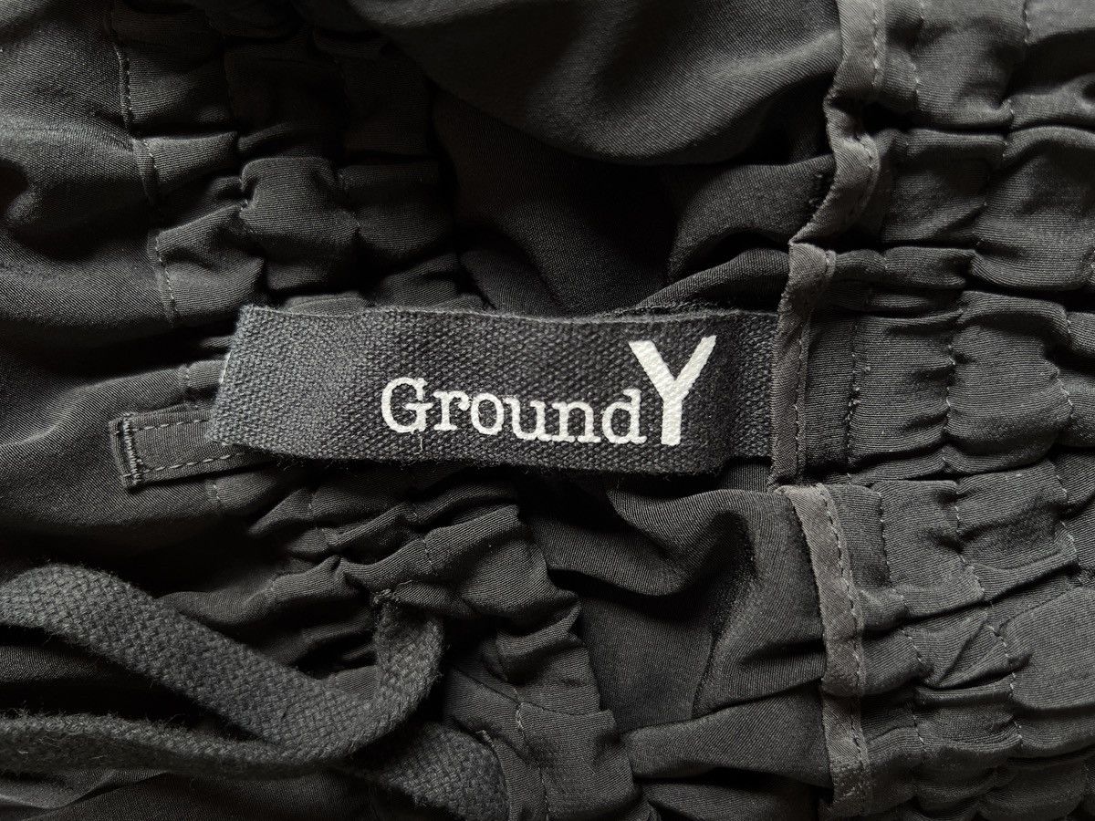 Yohji Yamamoto Ground Y Yohji Yamamoto Ta/UXEDO CREPE DE CHINE CIRCLE PANTS Size US 32 / EU 48 - 16 Thumbnail