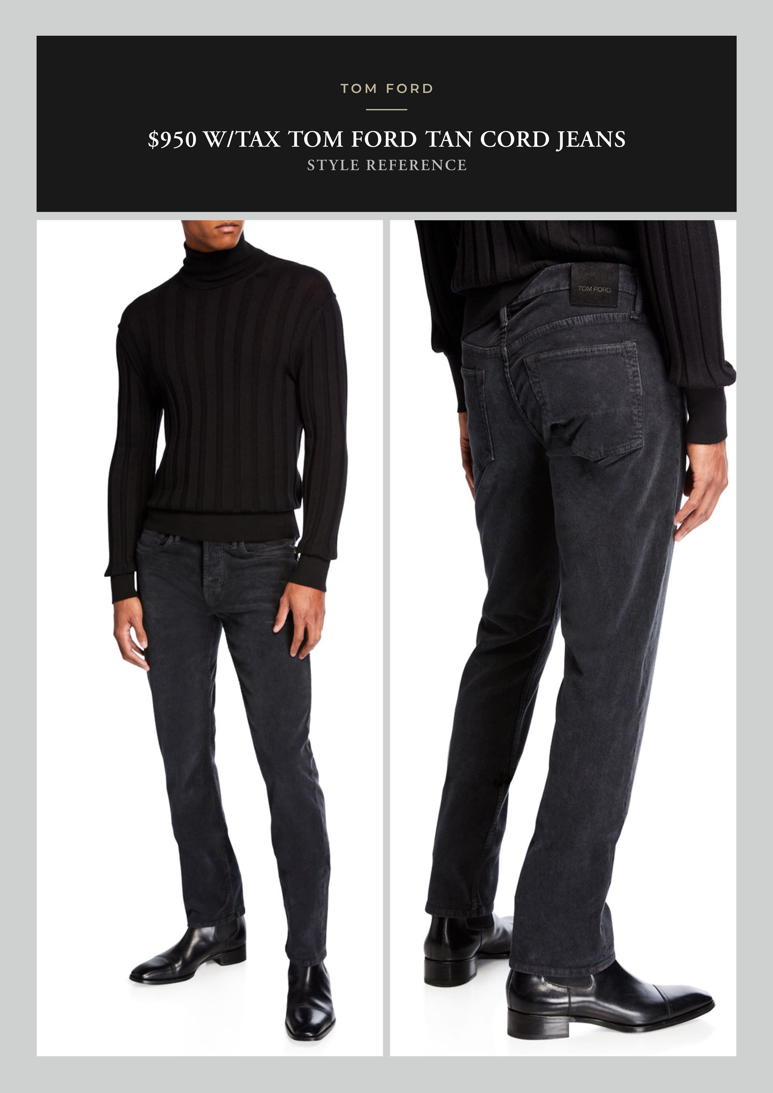 Tom Ford Best Dressed $950 w/tax Corduroy Jeans w/stretch Size US 32 / EU 48 - 12 Thumbnail