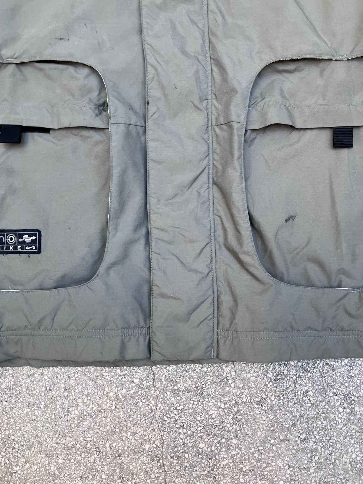 Nike Rare 2000s Nike Mandarina Duck Egg Cell 3D Pocket Jacket Size US XL / EU 56 / 4 - 6 Thumbnail