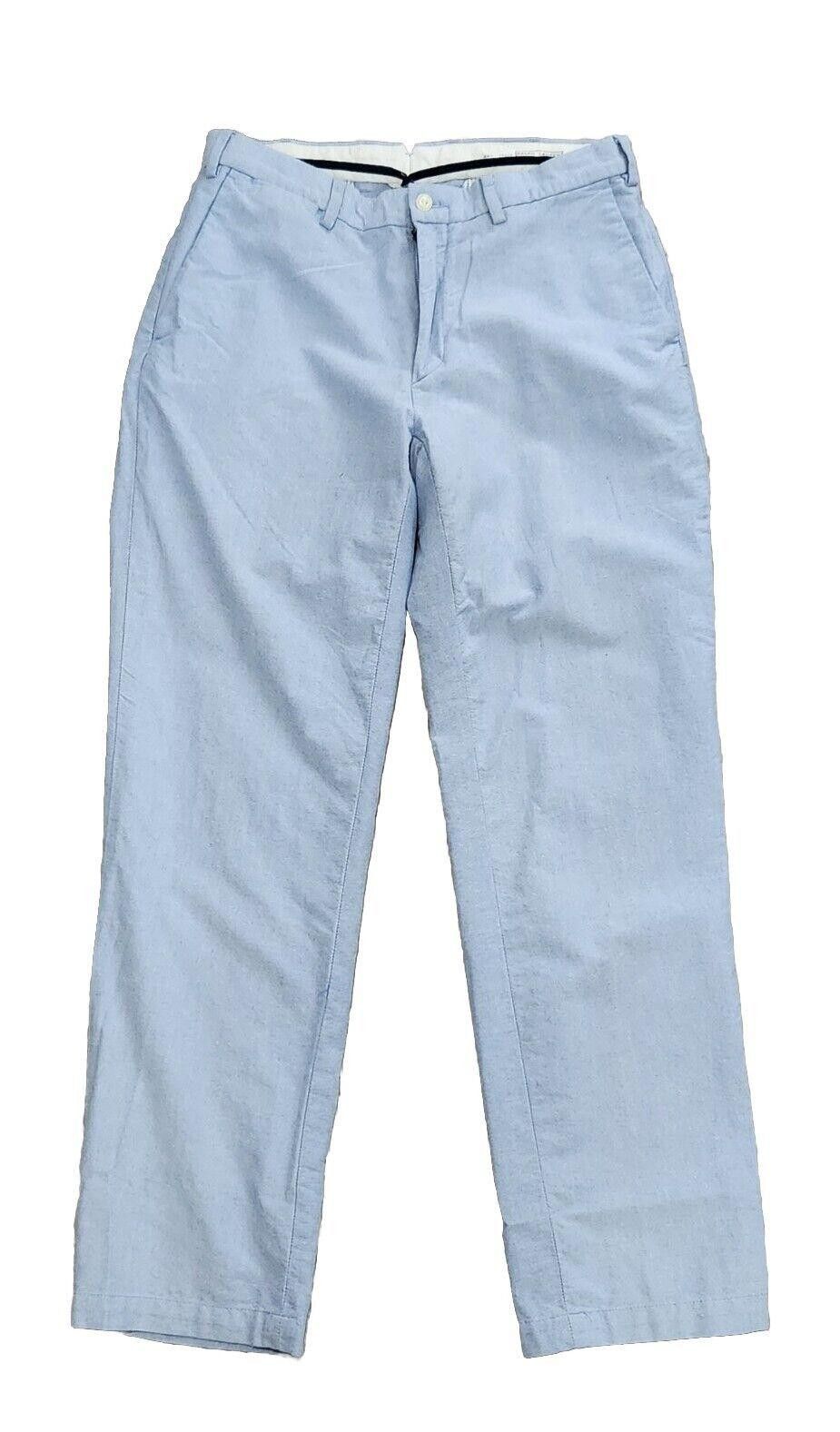 Polo Ralph Lauren Mens Polo Ralph Lauren Pants Chino Baby Blue 33 X 32 Dressy Size US 33 - 1 Thumbnail