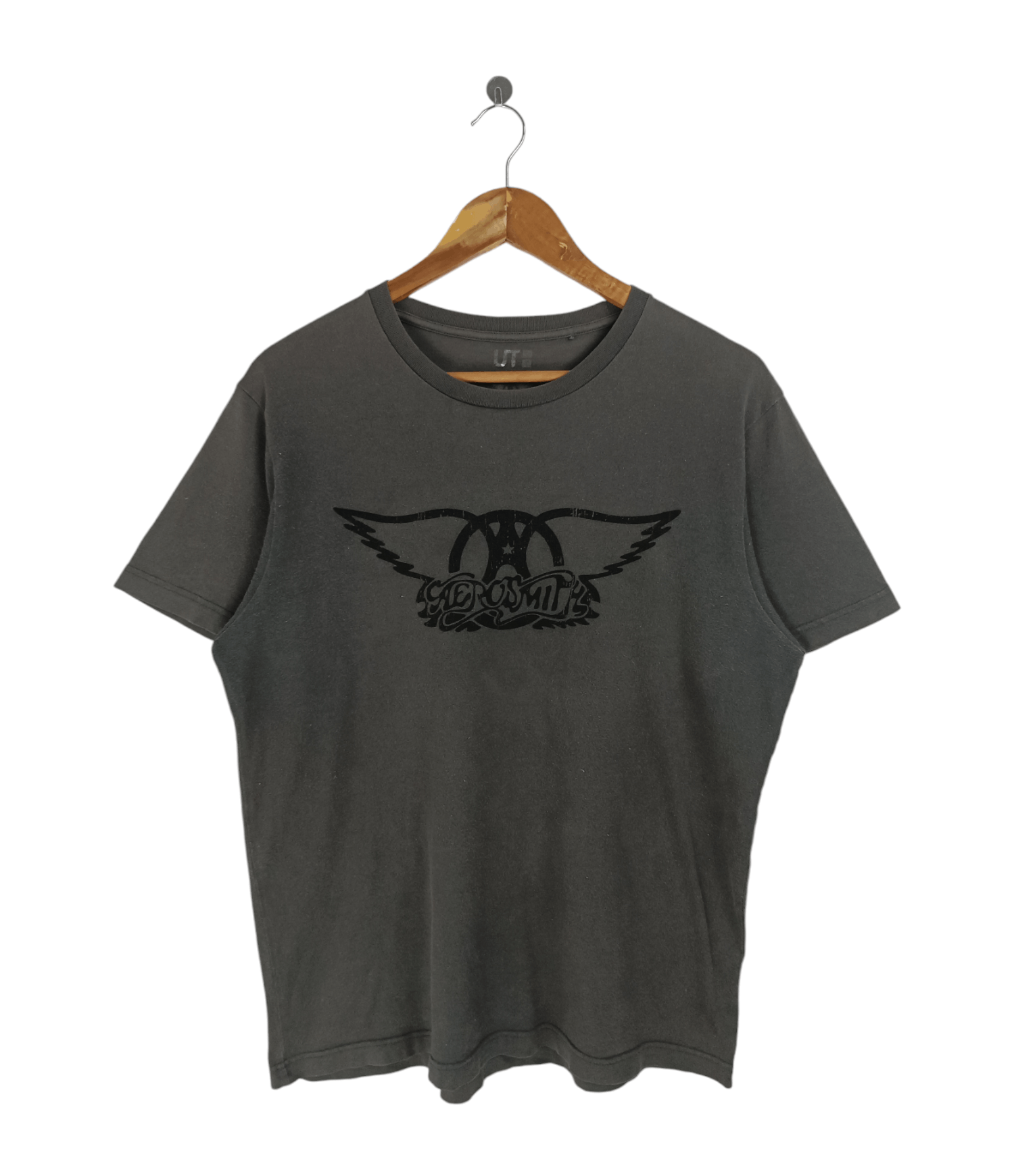 Vintage VINTAGE AEROSMITH CLASSIC LOGO ROCK TEE scorpions acdc u2 Size US L / EU 52-54 / 3 - 1 Thumbnail