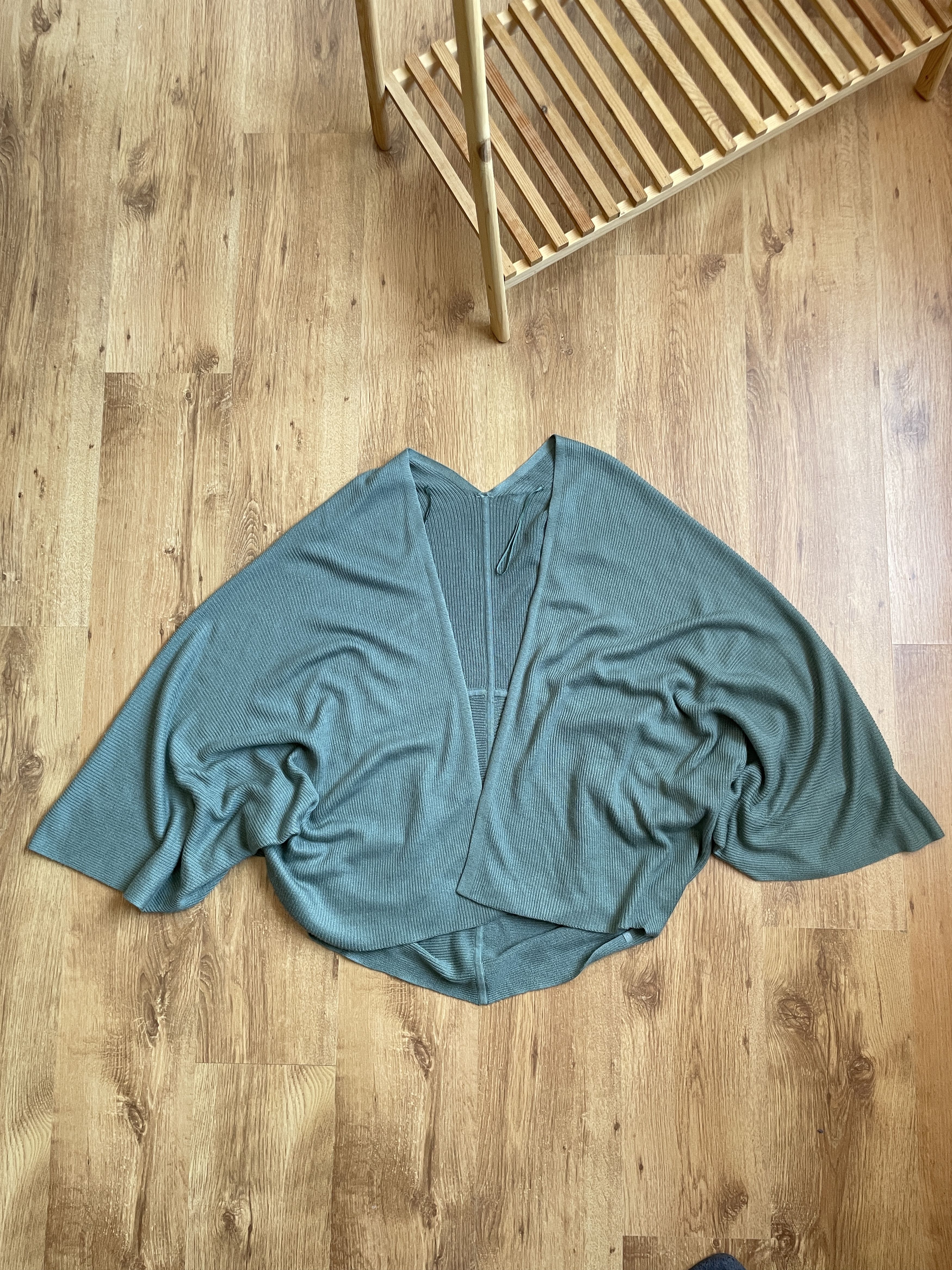 Lululemon Lululemon Dream Weaver Wrap Open Front Poncho Cardigan Size ONE SIZE - 2 Thumbnail
