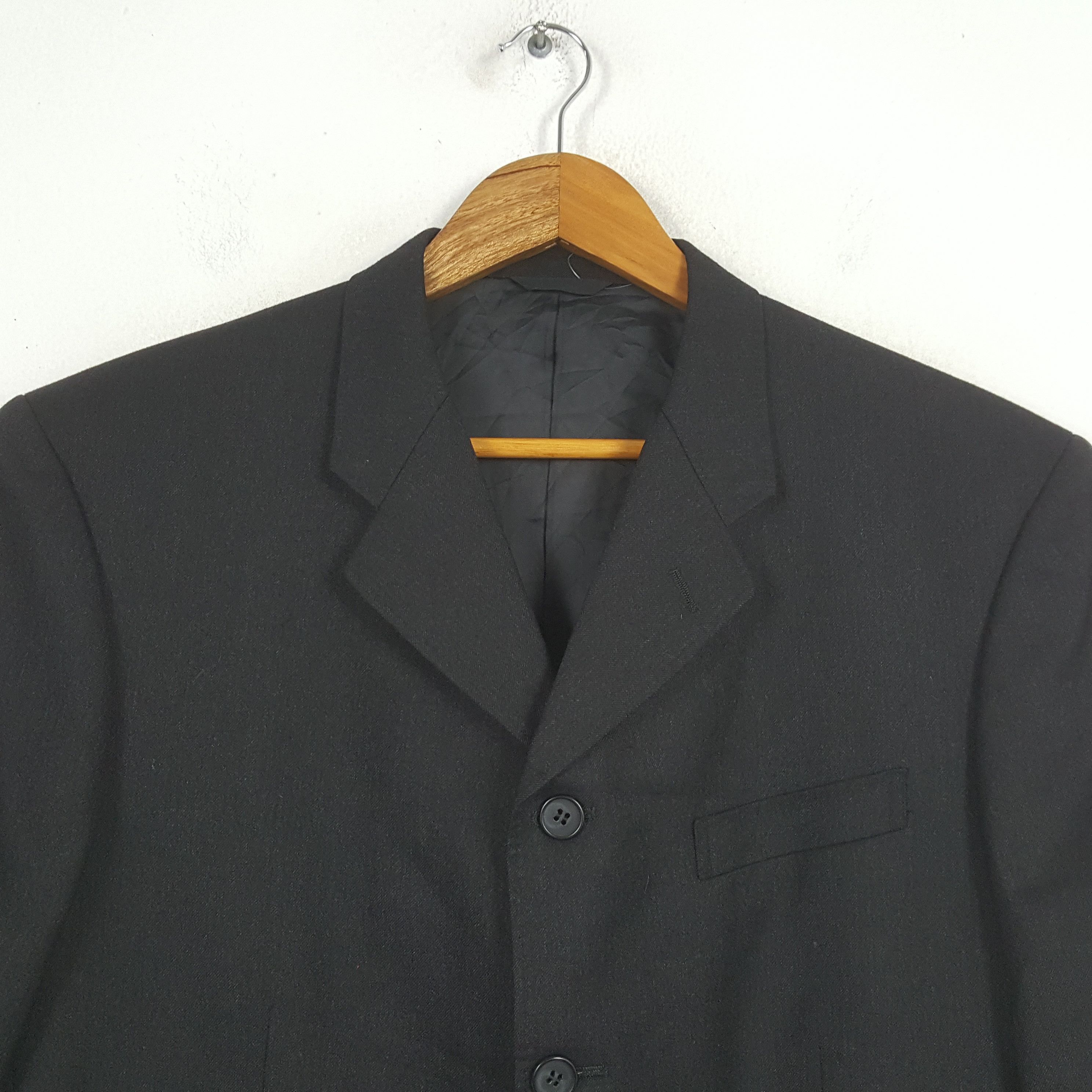 Designer × Vintage × Yohji Yamamoto Vintage Yohji Yamamoto x DURBAN Designer Blazer C290N20 Size US M / EU 48-50 / 2 - 2 Thumbnail