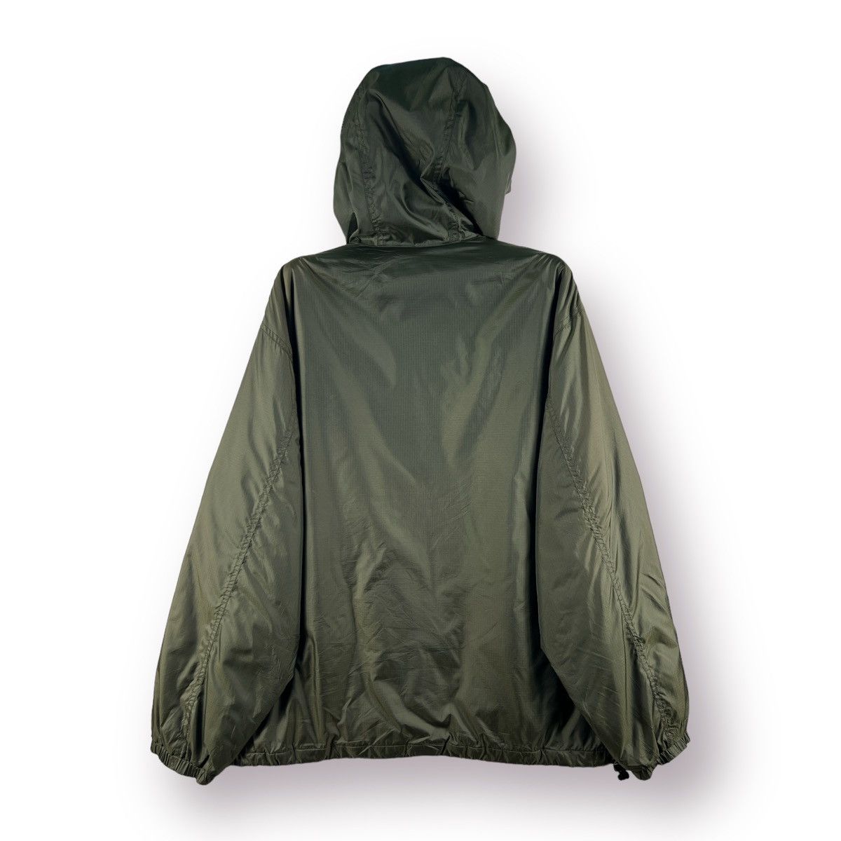 Japanese Brand × Uniqlo × Vintage 🔥 Vintage Uniqlo Anorak hoodies sunfaded olive green Size US M / EU 48-50 / 2 - 12 Thumbnail