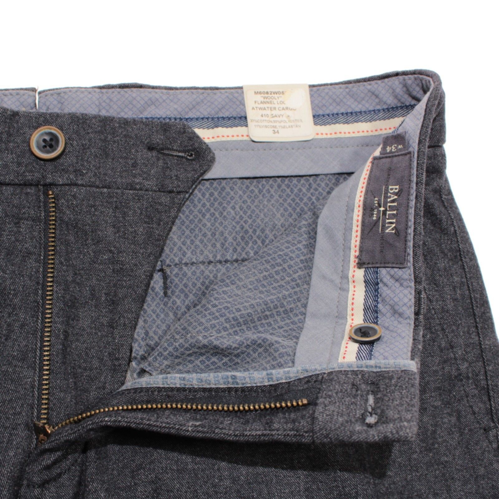 Other BALLIN New with tags Chino Size 34 US In Blue Size US 34 / EU 50 - 3 Thumbnail