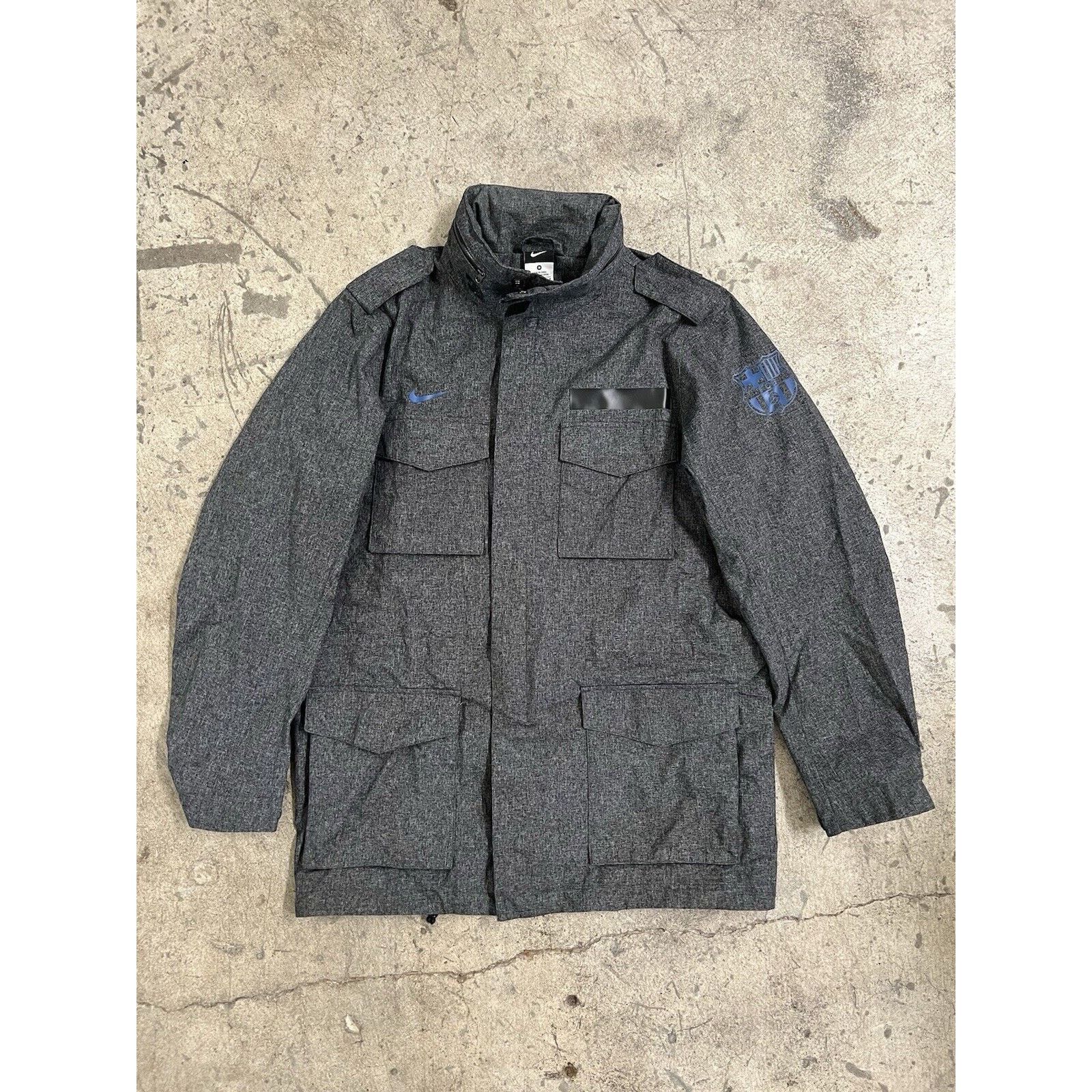 Nike Nike Outdoor FC Barcelona M65 Military Inspired Jacket M Size US M / EU 48-50 / 2 - 1 Thumbnail
