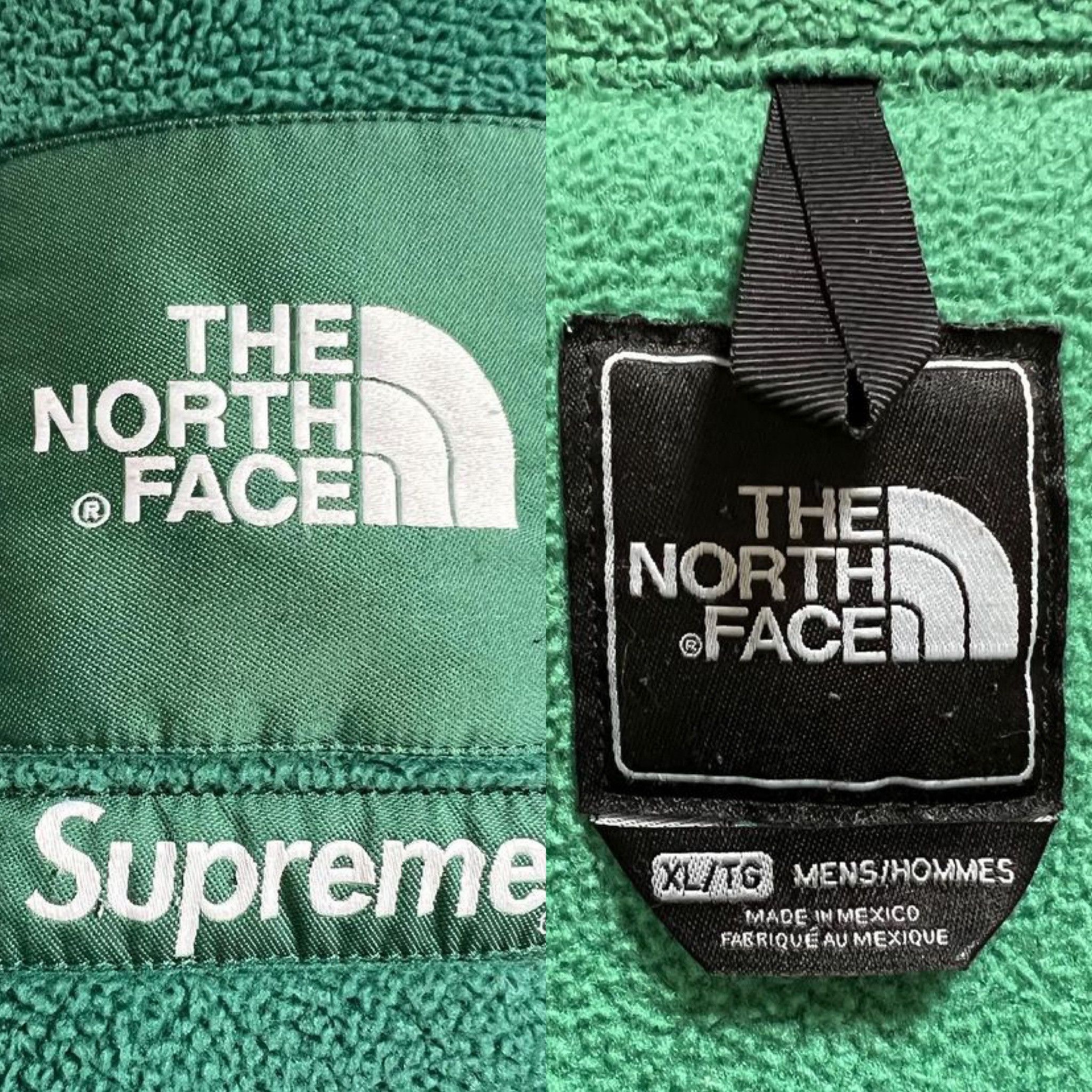 Supreme × The North Face Supreme The North Face SS08 Denali Fleece Green Magenta Size US XL / EU 56 / 4 - 7 Thumbnail