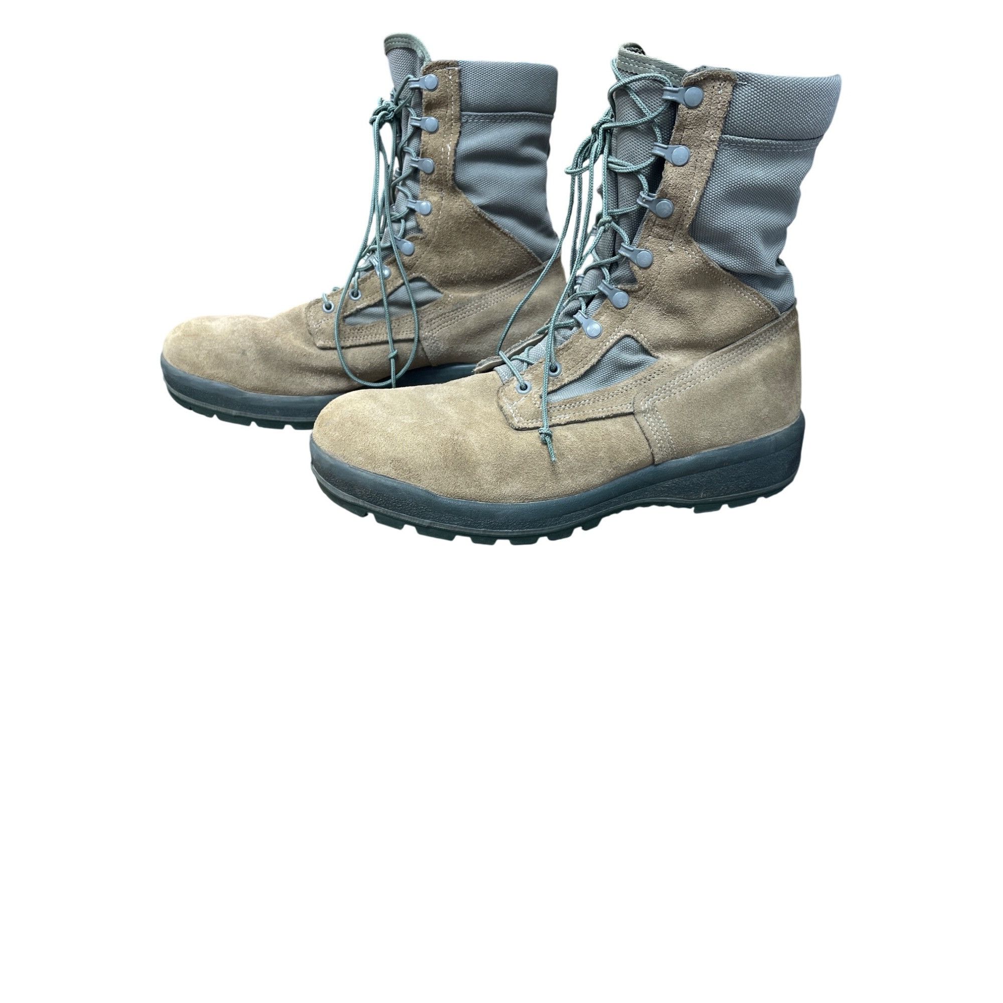 Vibram Belleville Gortex Mens Tan Suede Tacticle Combat Boots Sz 13 Size US 13 / EU 46 - 3 Thumbnail