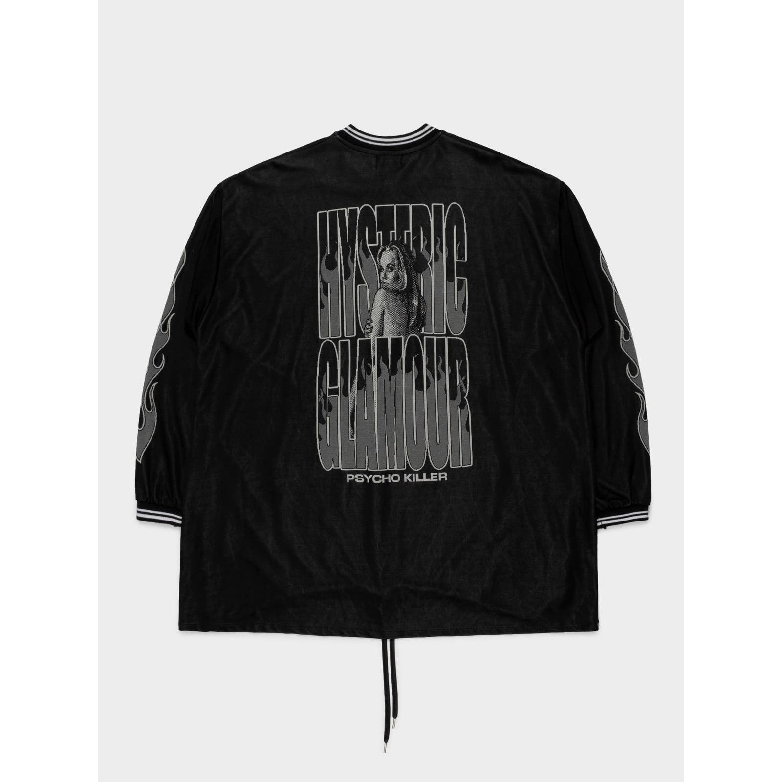 image of Hysteric Glamour Psycho Killer Souvenir Jacket in Black, Men's (Size XL)