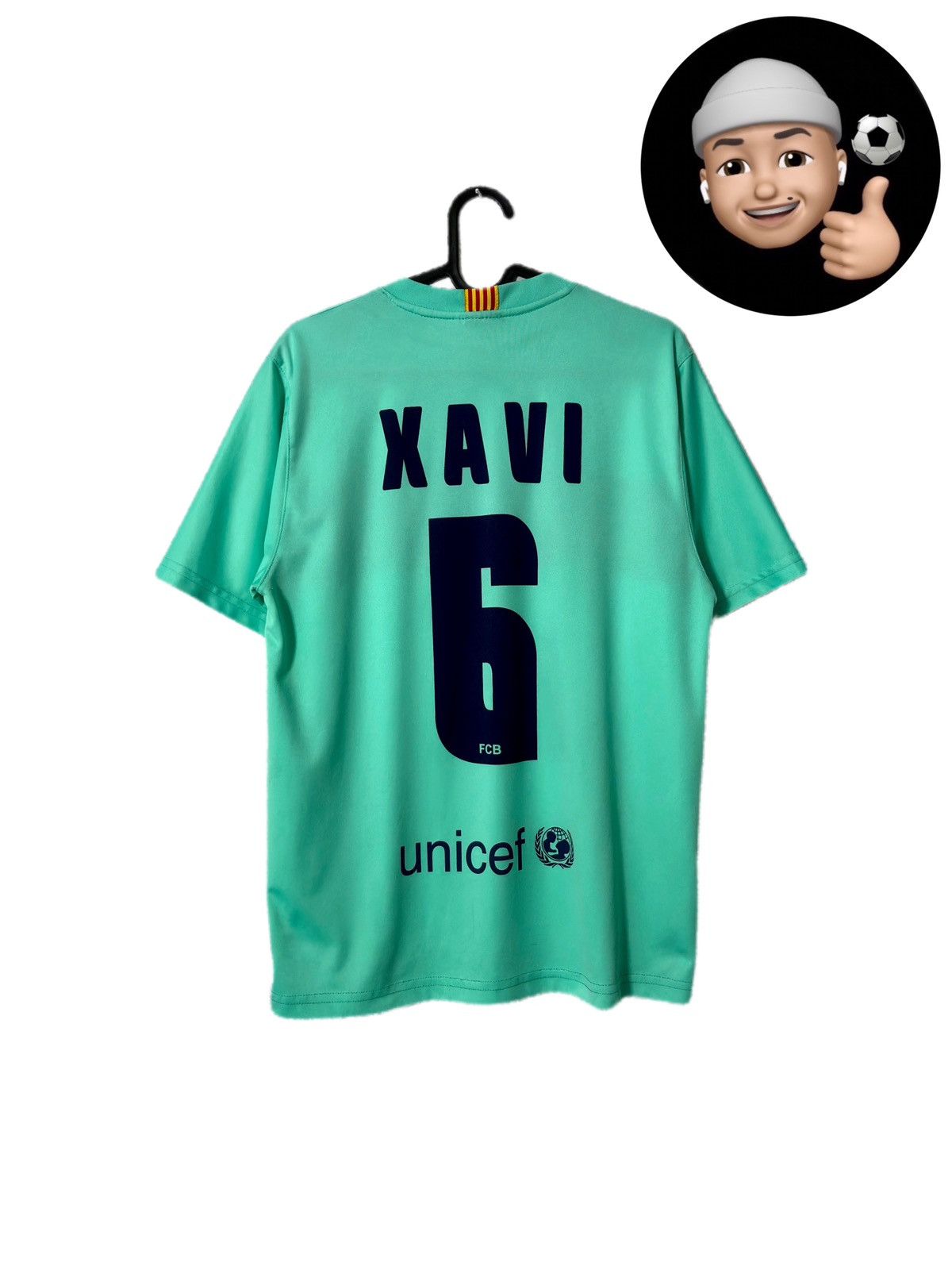 Vintage 2010 2012 FC Barcelona Xavi Vintage Official Soccer Jersey M Size US M / EU 48-50 / 2 - 1 Thumbnail
