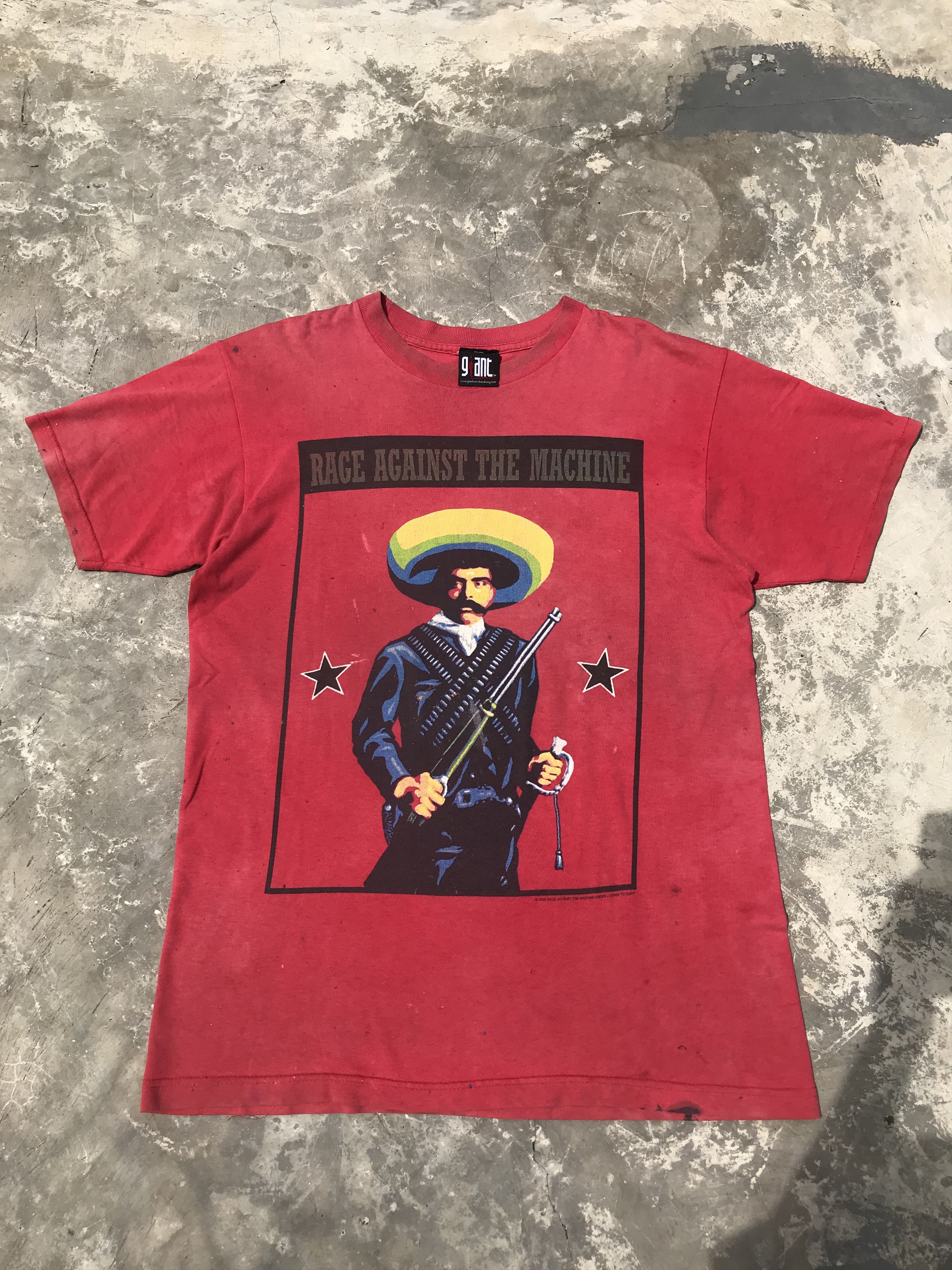 Band Tees × Rage Against The Machine × Vintage Vintage Rage Against The Machine 2000 "Emiliano Zapata" Size US L / EU 52-54 / 3 - 1 Thumbnail