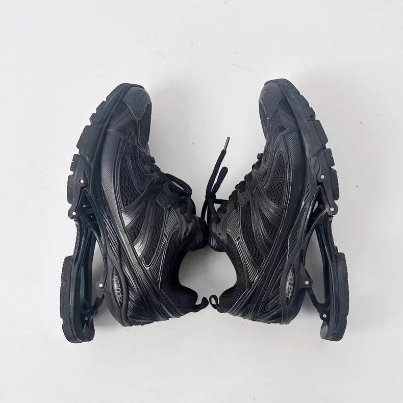 Balenciaga Balenciaga Black Spring Sneakers Size 40-2505 Size US 10 / EU 43 - 4 Thumbnail