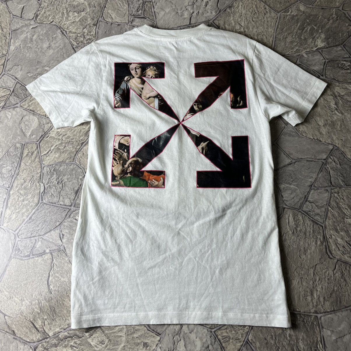 Off White T-shirt Big Logo