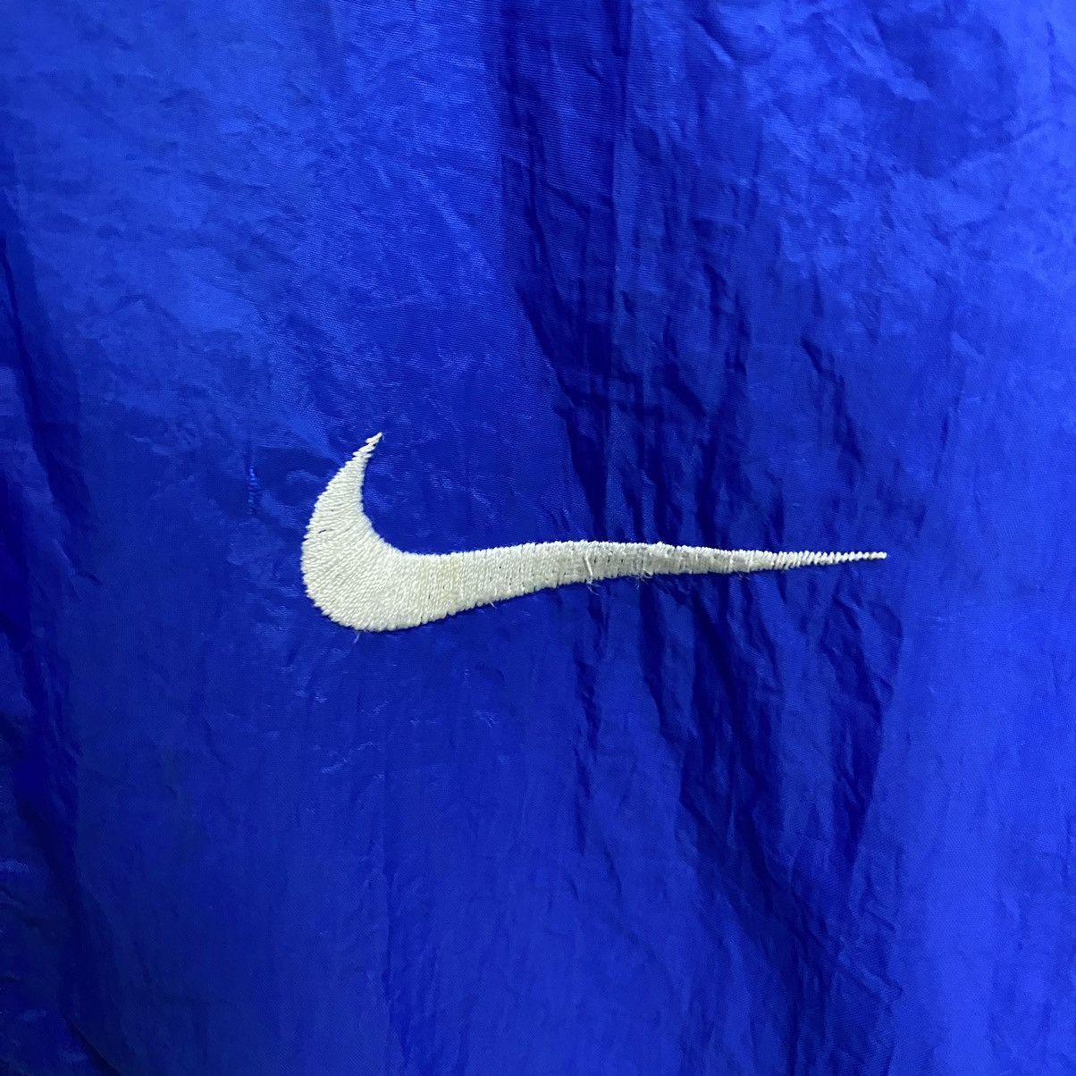 Nike × Vintage Nike 90s Big swoosh padded parka hoodie jacket Size US M / EU 48-50 / 2 - 20 Thumbnail