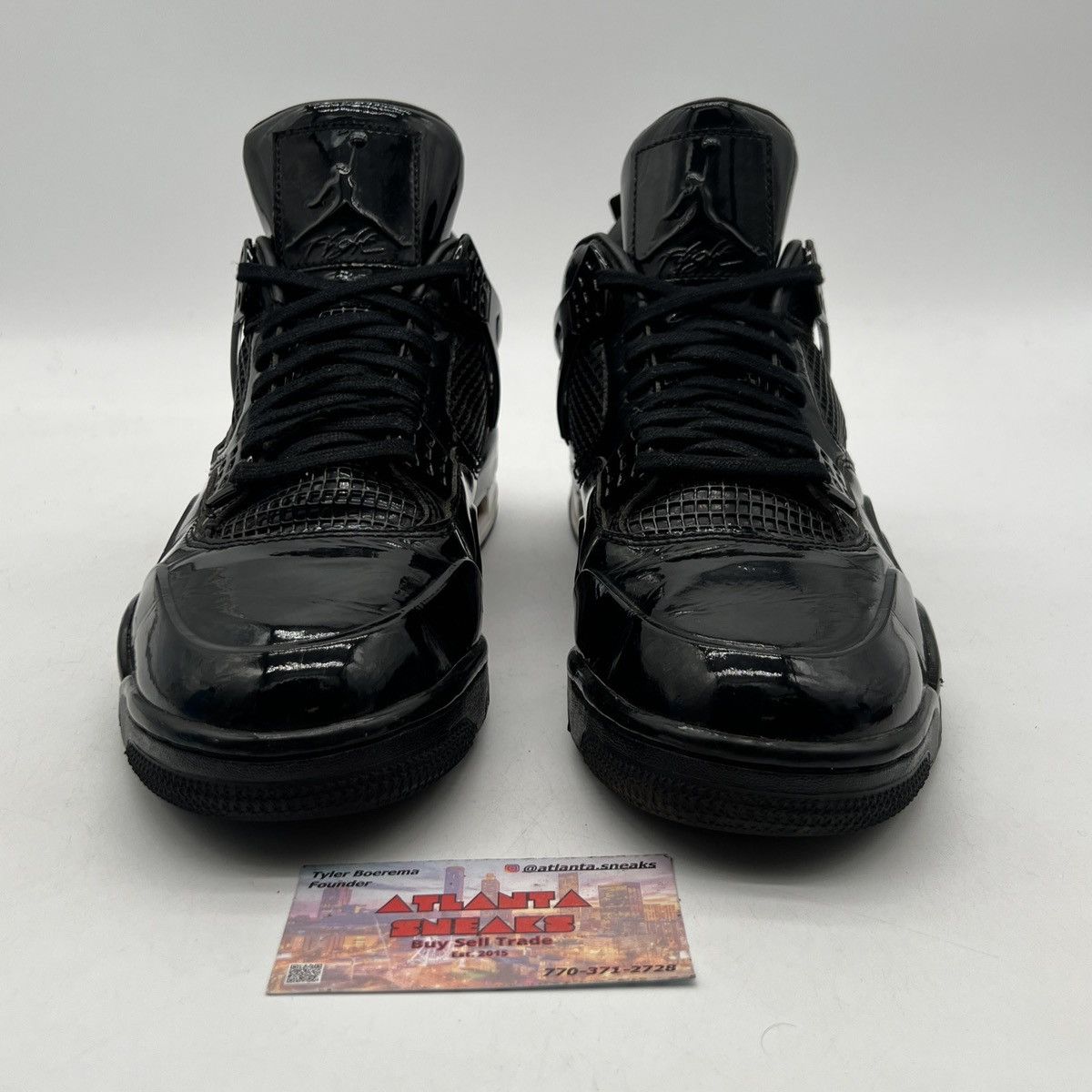 Jordan Brand Air Jordan 4 11lab4 black Size US 10.5 / EU 43-44 - 2 Thumbnail