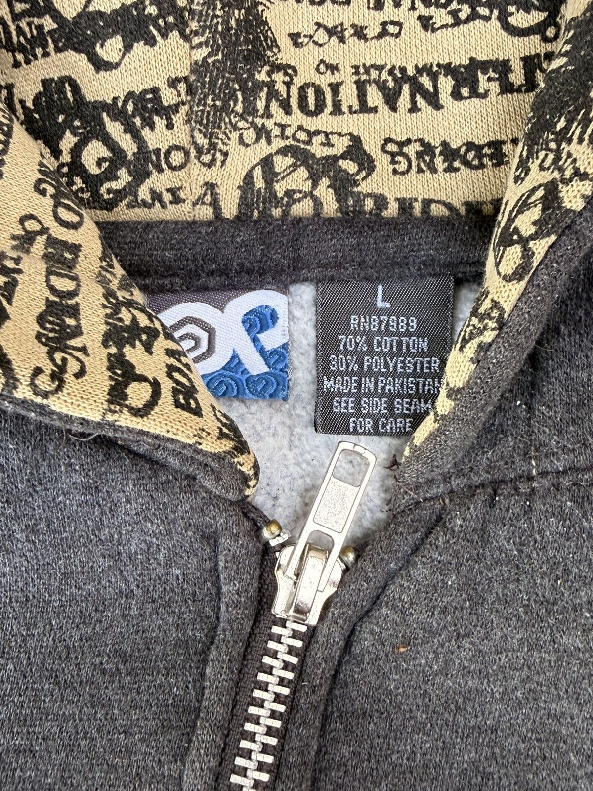 Japanese Brand OP International Board Riding Hoodie Big SpellOut Size US L / EU 52-54 / 3 - 3 Thumbnail