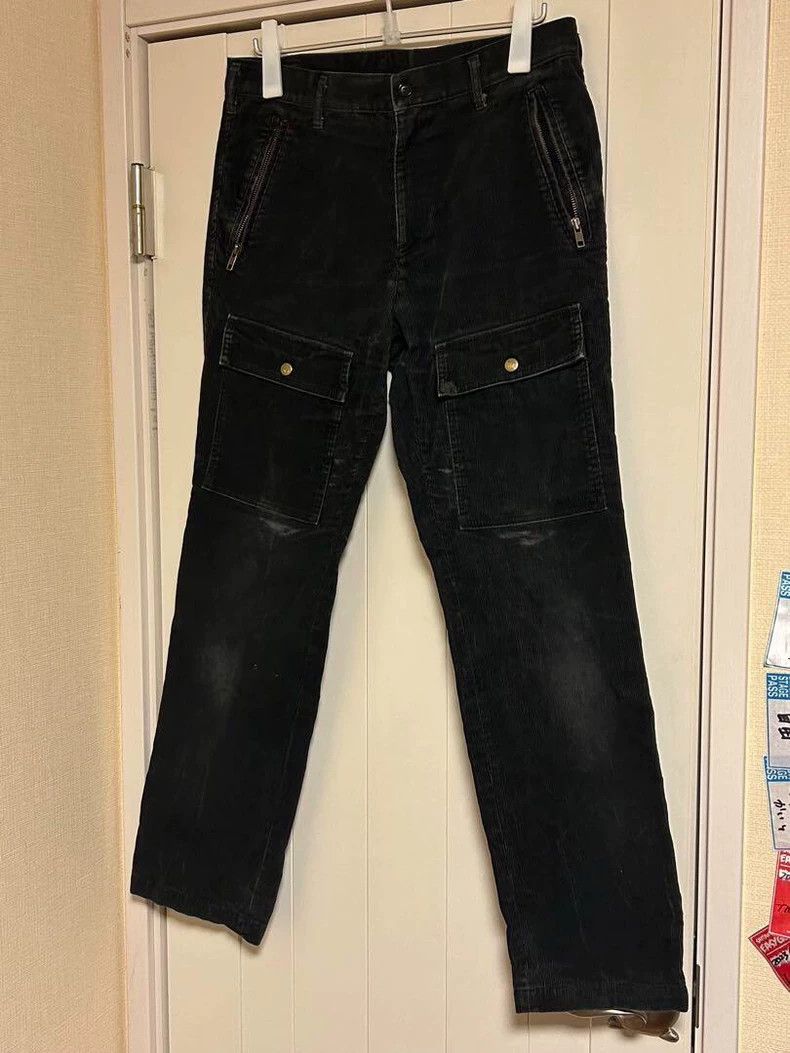 Comme des Garcons Comme Des Garcons Black corduroy pants 2505-Nextarrow Size US 30 / EU 46 - 1 Thumbnail