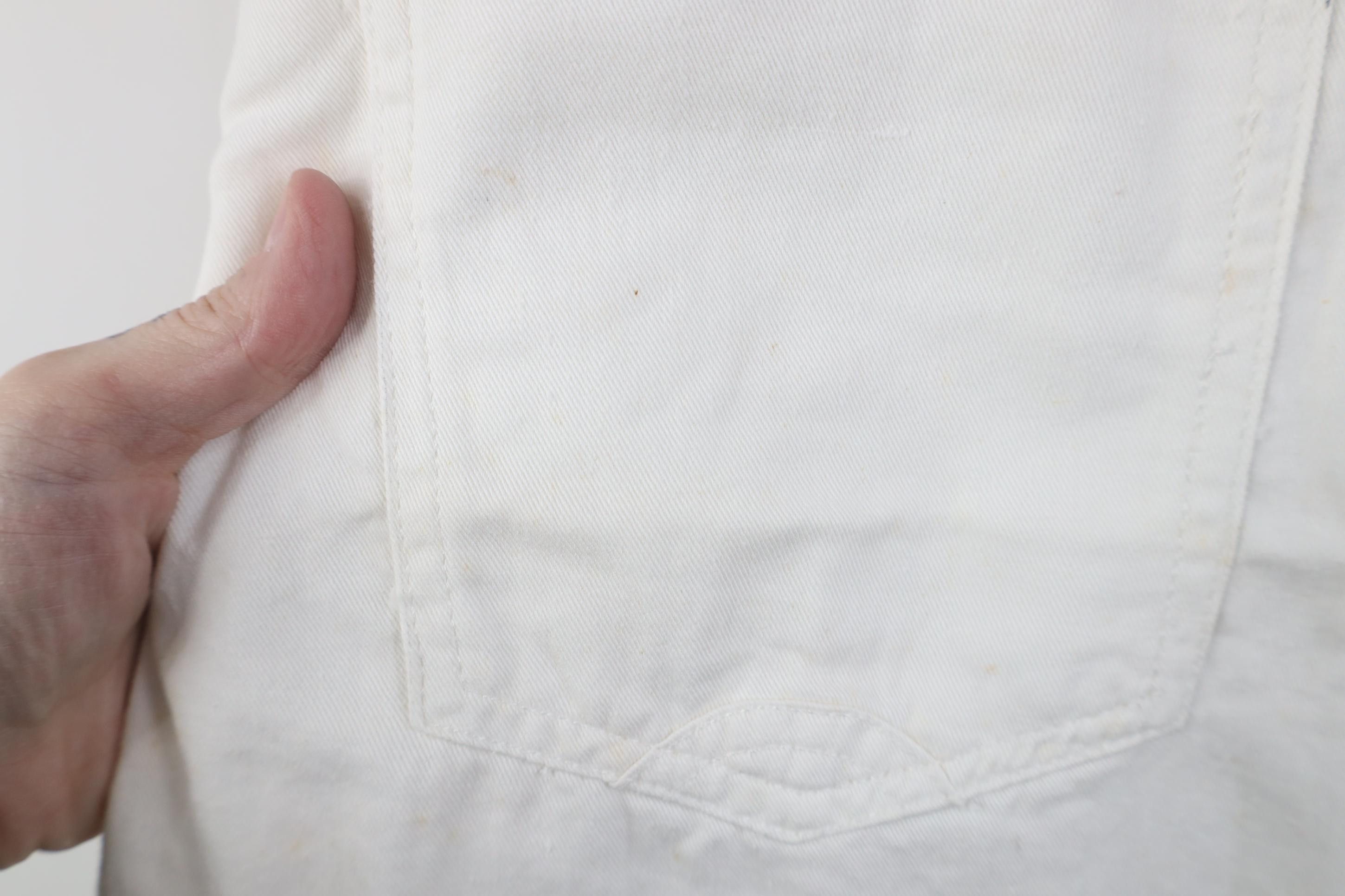Vintage Deadstock Vintage 90s Streetwear Denim Jean Button Shirt Size US M / EU 48-50 / 2 - 8 Thumbnail