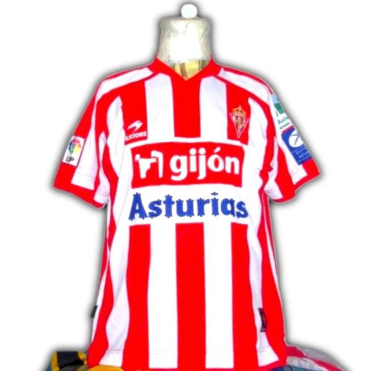 Other Sporting De Gijon 2007 2008 2009 trikot maillot Camiseta Size US L / EU 52-54 / 3 - 1 Thumbnail