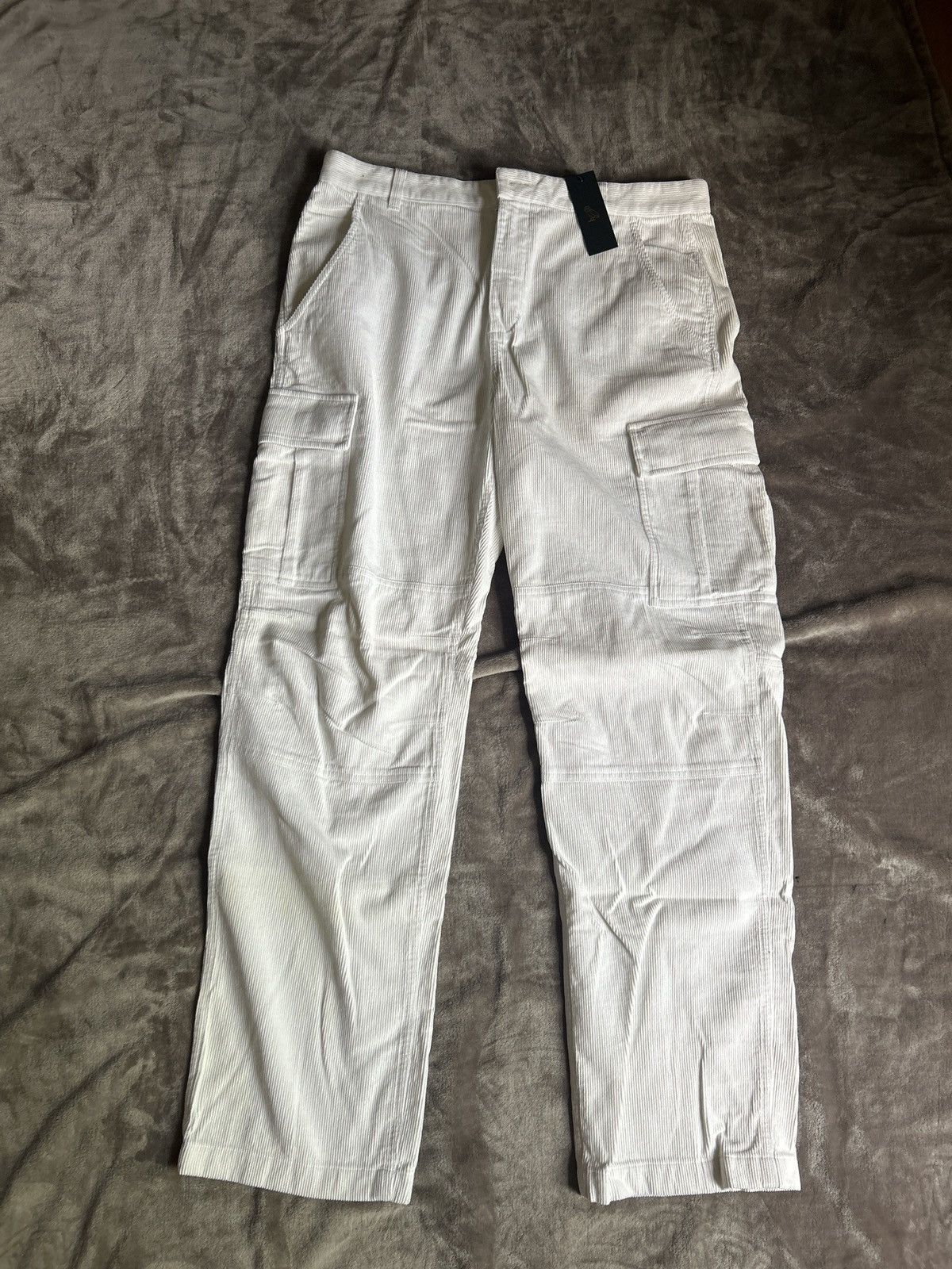 October's Very Own Octobers Very Own white cargo corduroy pants Size US 34 / EU 50 - 1 Thumbnail