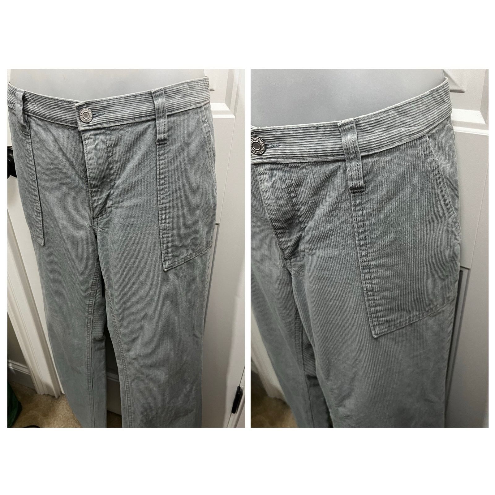 Gap Vintage Low Rise Corduroy Long and Lean Pants four-pockets Size 32" / US 10 / IT 46 - 5 Thumbnail