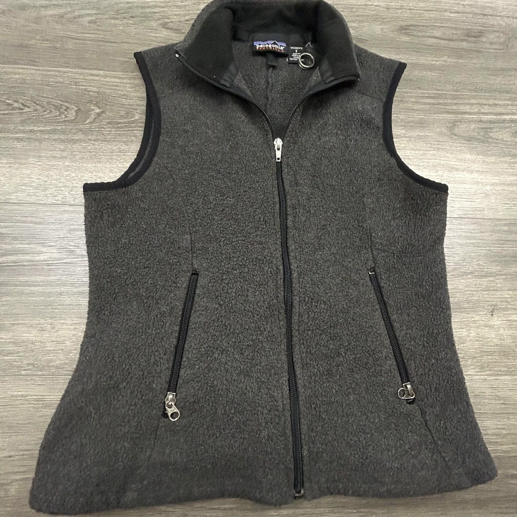 Patagonia VINTAGE Patagonia Synchilla Vest Womens Small Gray Fleece Full Zip Canada 90s Size S / US 4 / IT 40 - 3 Thumbnail