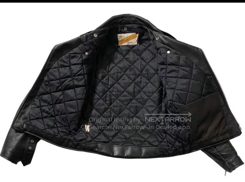 Schott Schott Cable-stayed leather jacket, heavy cowhide Size US XS / EU 42 / 0 - 3 Thumbnail