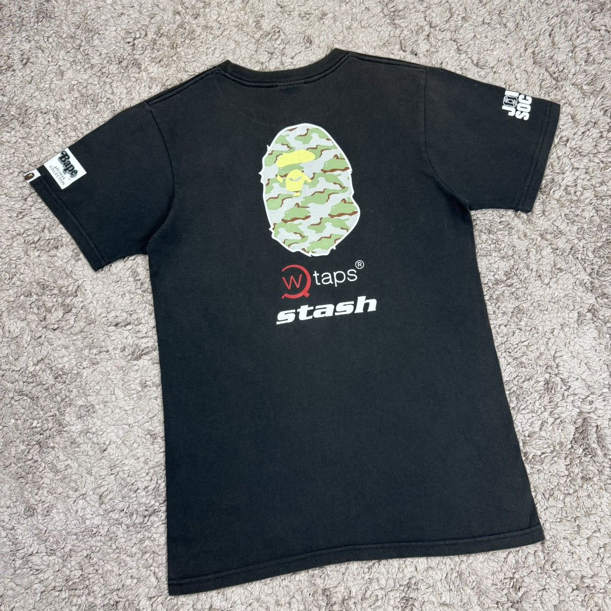 Vintage Vintage Bape X Wtaps X Stash T-shirt Size US M / EU 48-50 / 2 - 3 Thumbnail