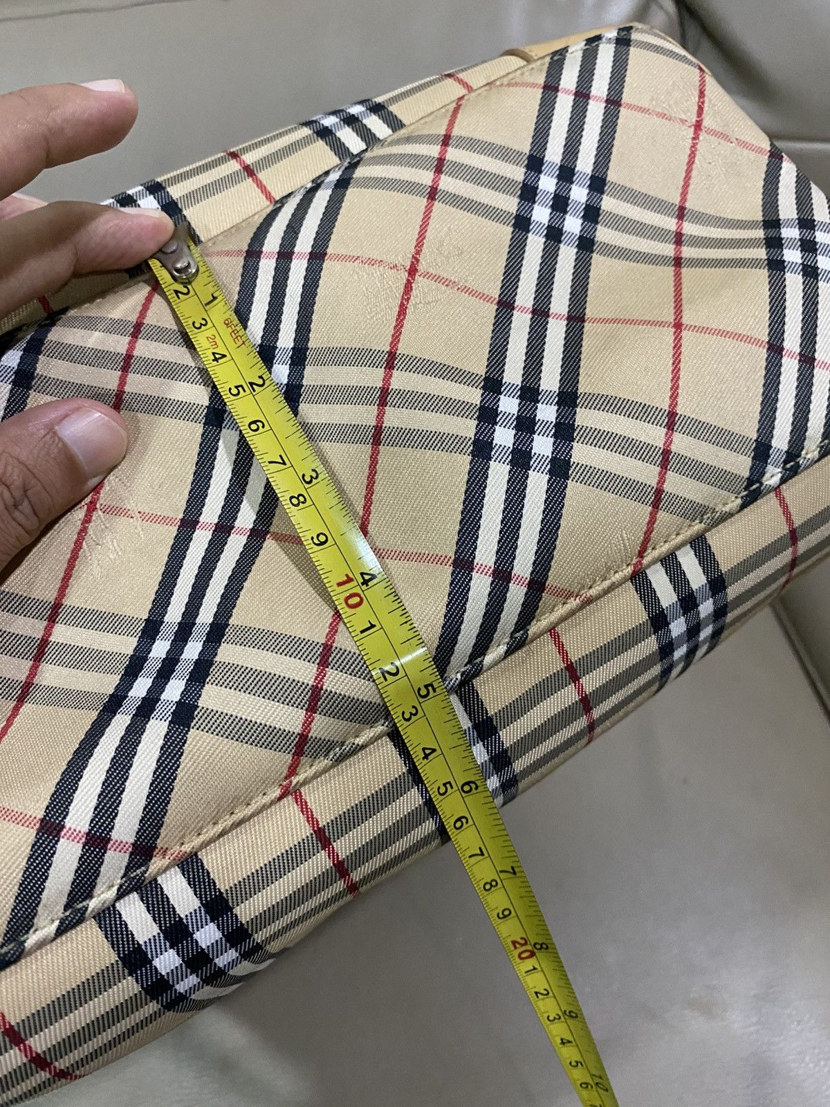 Burberry Authentic Vintage Burberry’s Nova Check Tote Bag Size ONE SIZE - 15 Thumbnail