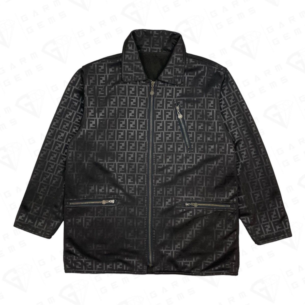 Fendi Vintage Reversible Jacket Heavy Coats