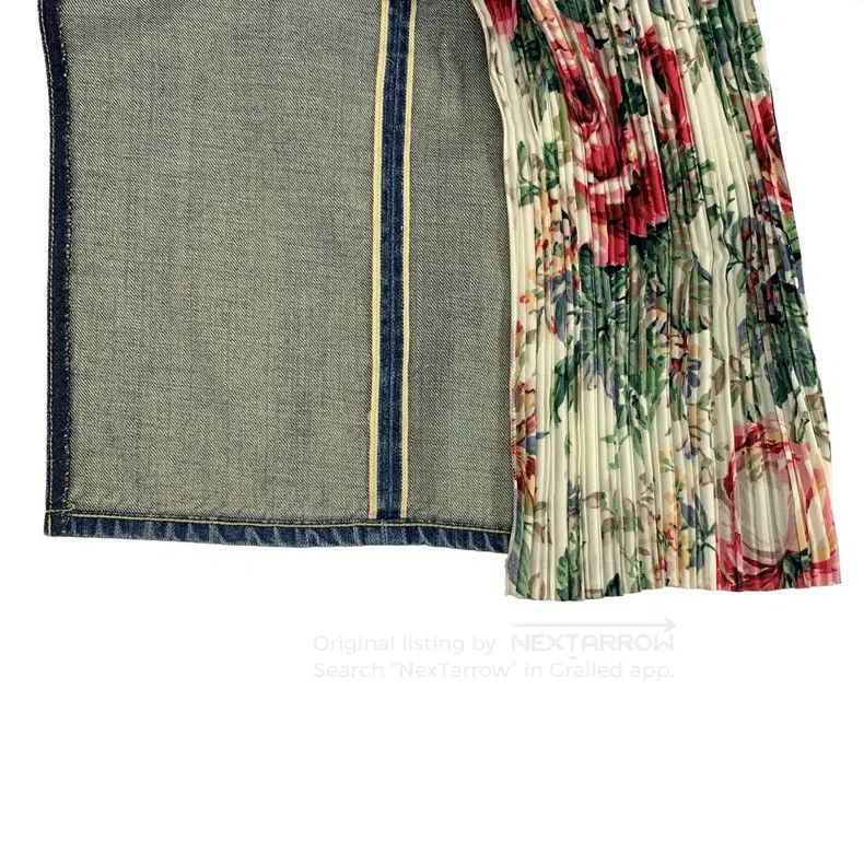 Junya Watanabe Junya Watanabe size S Distressed Double Layer Flower Pleat Size 23" - 7 Thumbnail