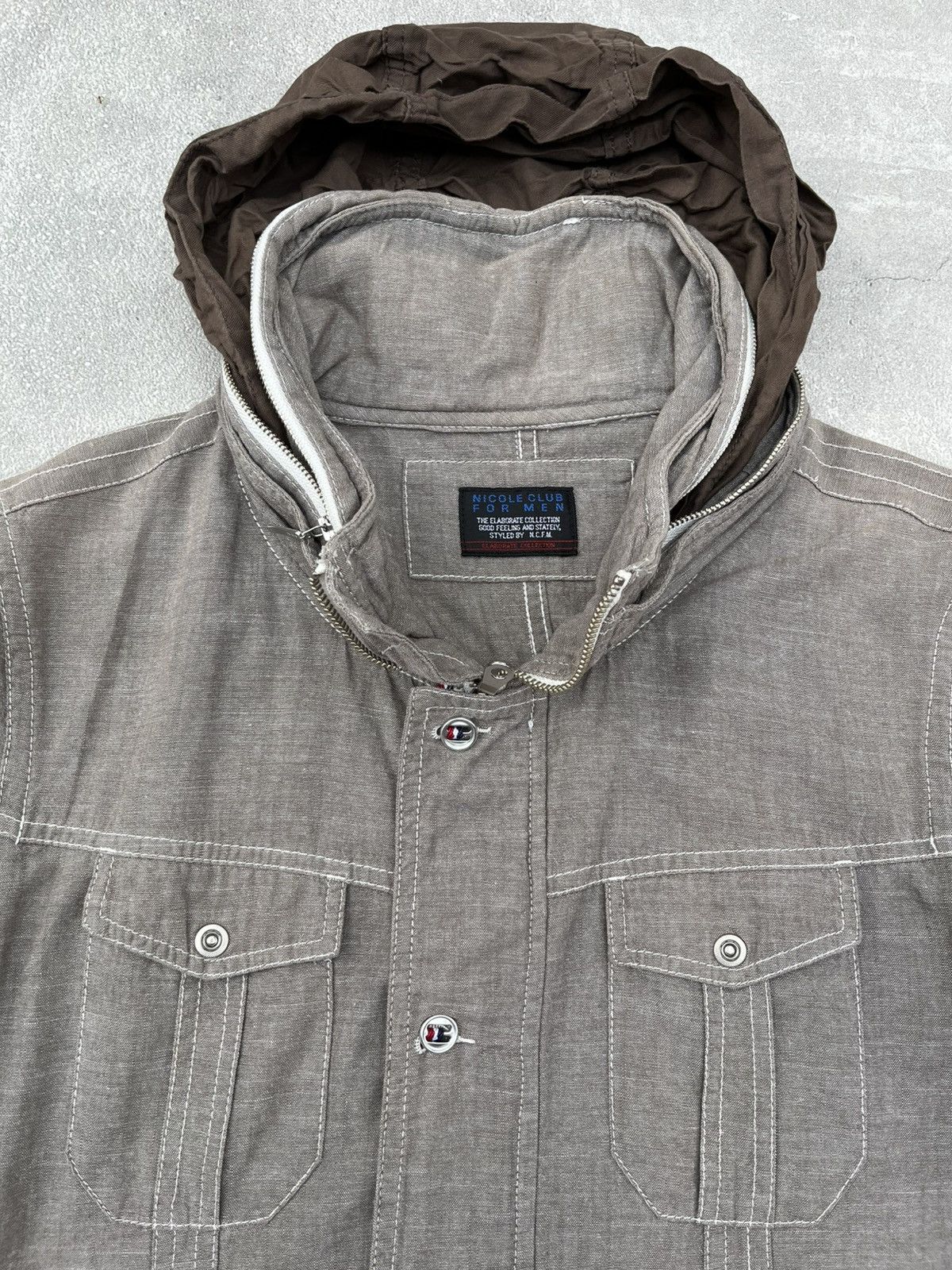 Nicole Club Nicole Club For Man Bono Japanese Brand Size US L / EU 52-54 / 3 - 5 Thumbnail