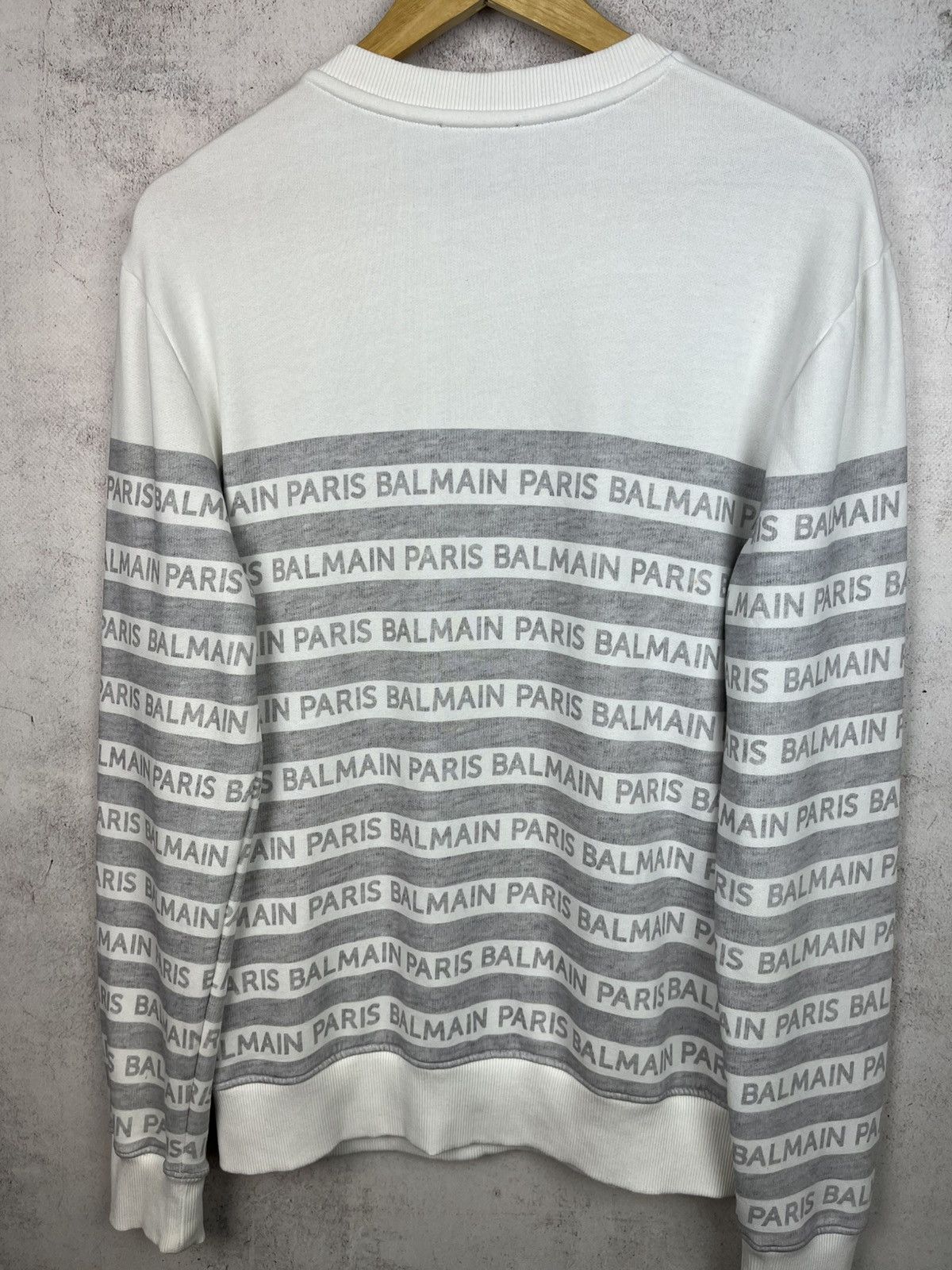 Balmain Luxury Balmain Paris Monogram Rare Sweatshirt Size US M / EU 48-50 / 2 - 7 Thumbnail