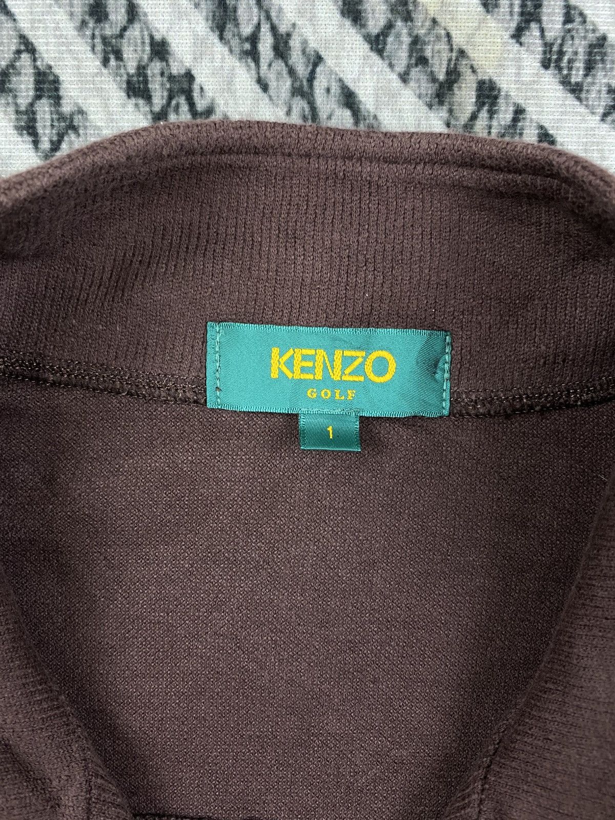 Kenzo Vintage Kenzo Golf Big Logo Embroidery Vest Size US S / EU 44-46 / 1 - 11 Thumbnail