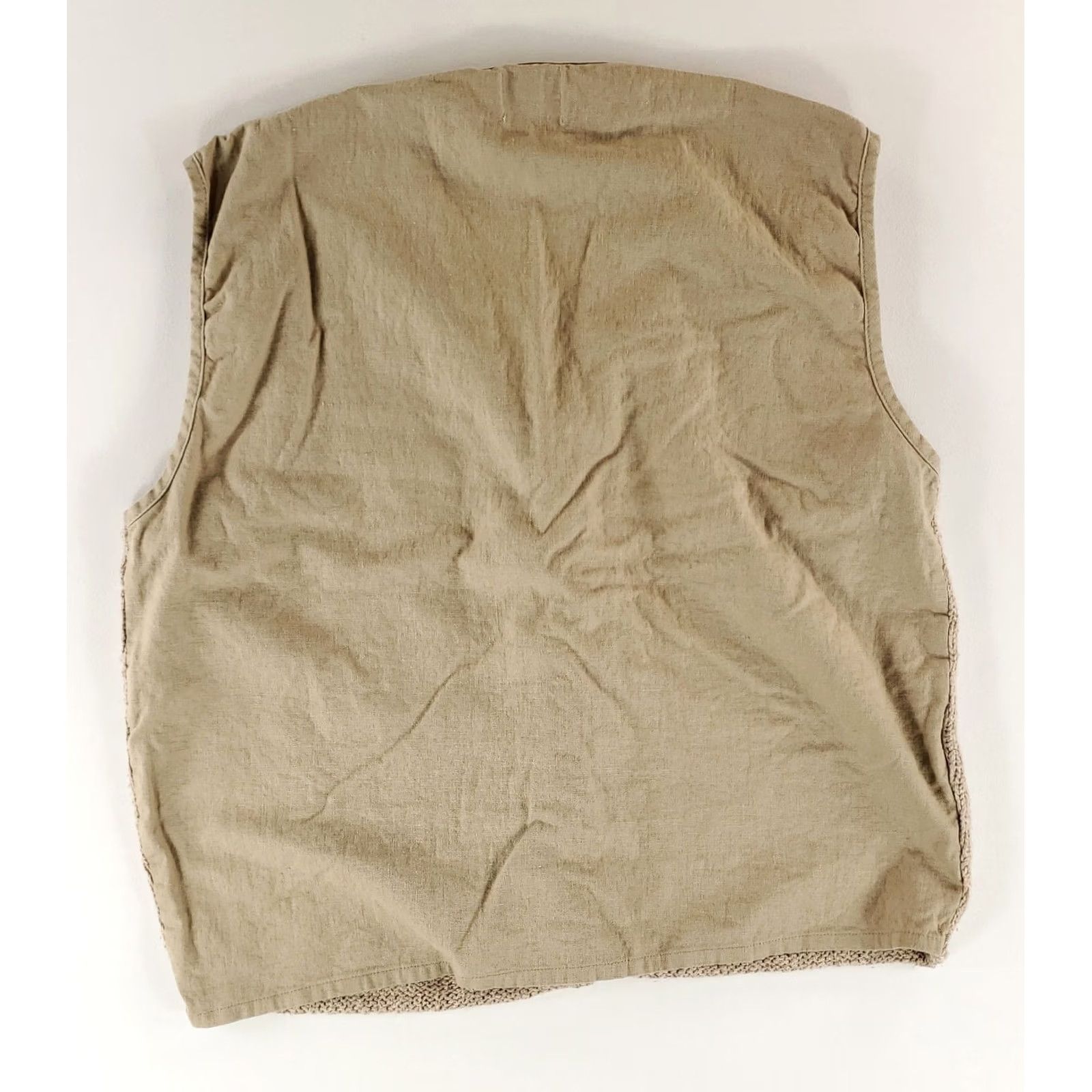 Gap GAP Cardigan Vest Linen Cotton Blend Tan Mens L Vest Mens L Tan Linen Cotton Blend Cardigan Vest GAP Clothing Men L Tan Size US L / EU 52-54 / 3 - 3 Thumbnail