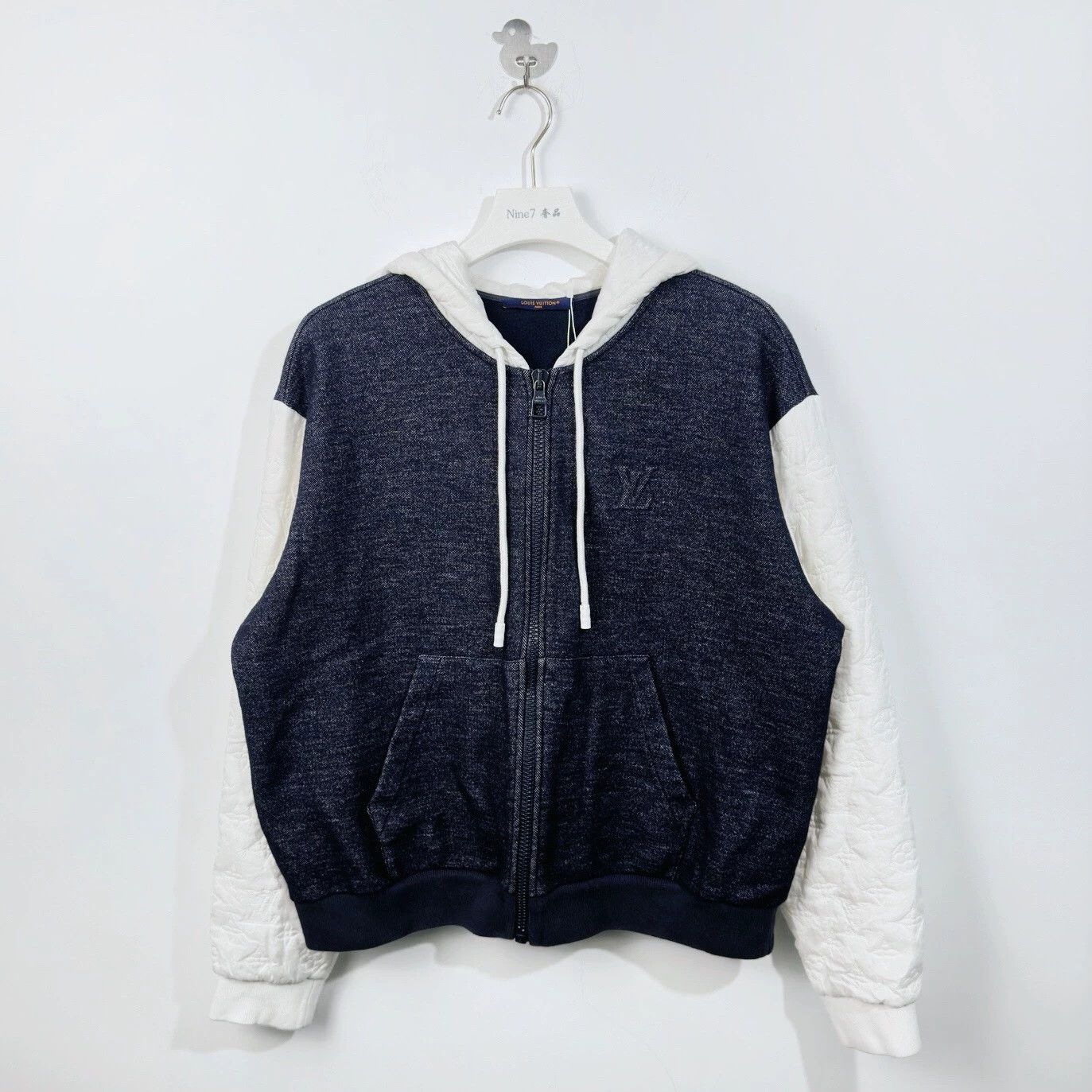 Louis Vuitton Louis Vuitton Monogram Logo Jacket with Wool Trim and Hooded Size L / US 10 / IT 46 - 1 Thumbnail