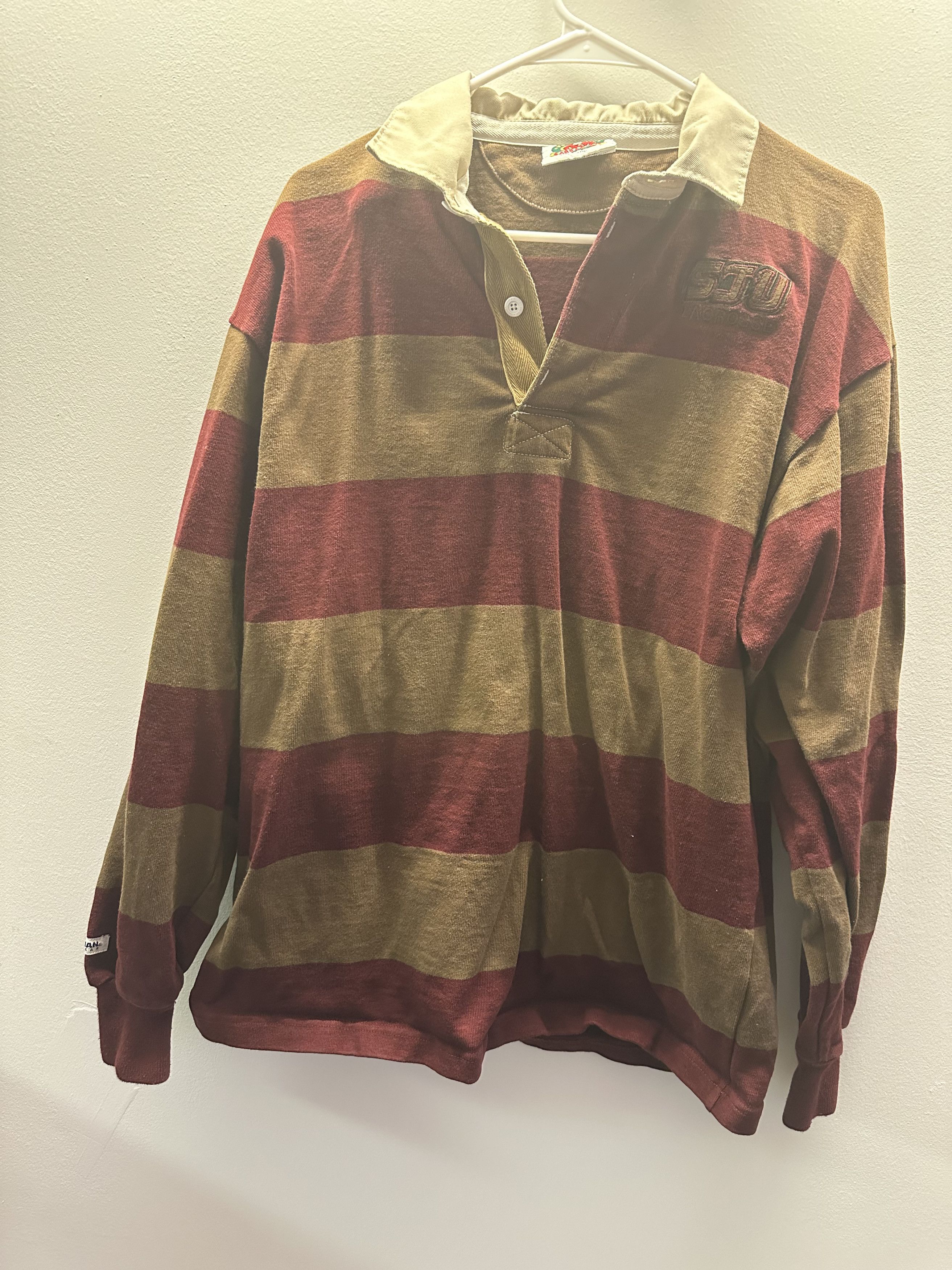 Vintage Vintage SJU Rugby Shirt Size US L / EU 52-54 / 3 - 1 Thumbnail