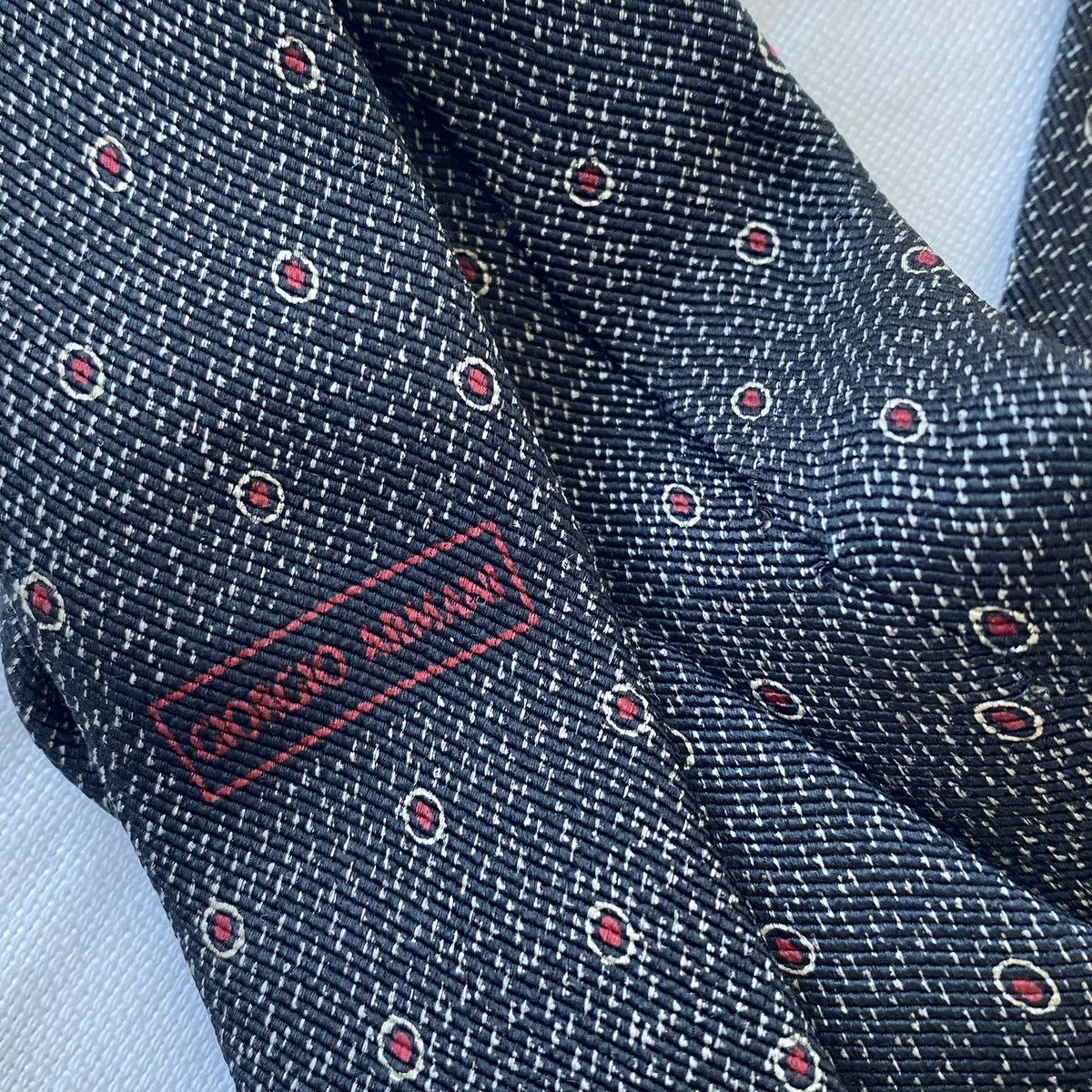 Giorgio Armani Armani Silk Tie Size ONE SIZE - 4 Thumbnail