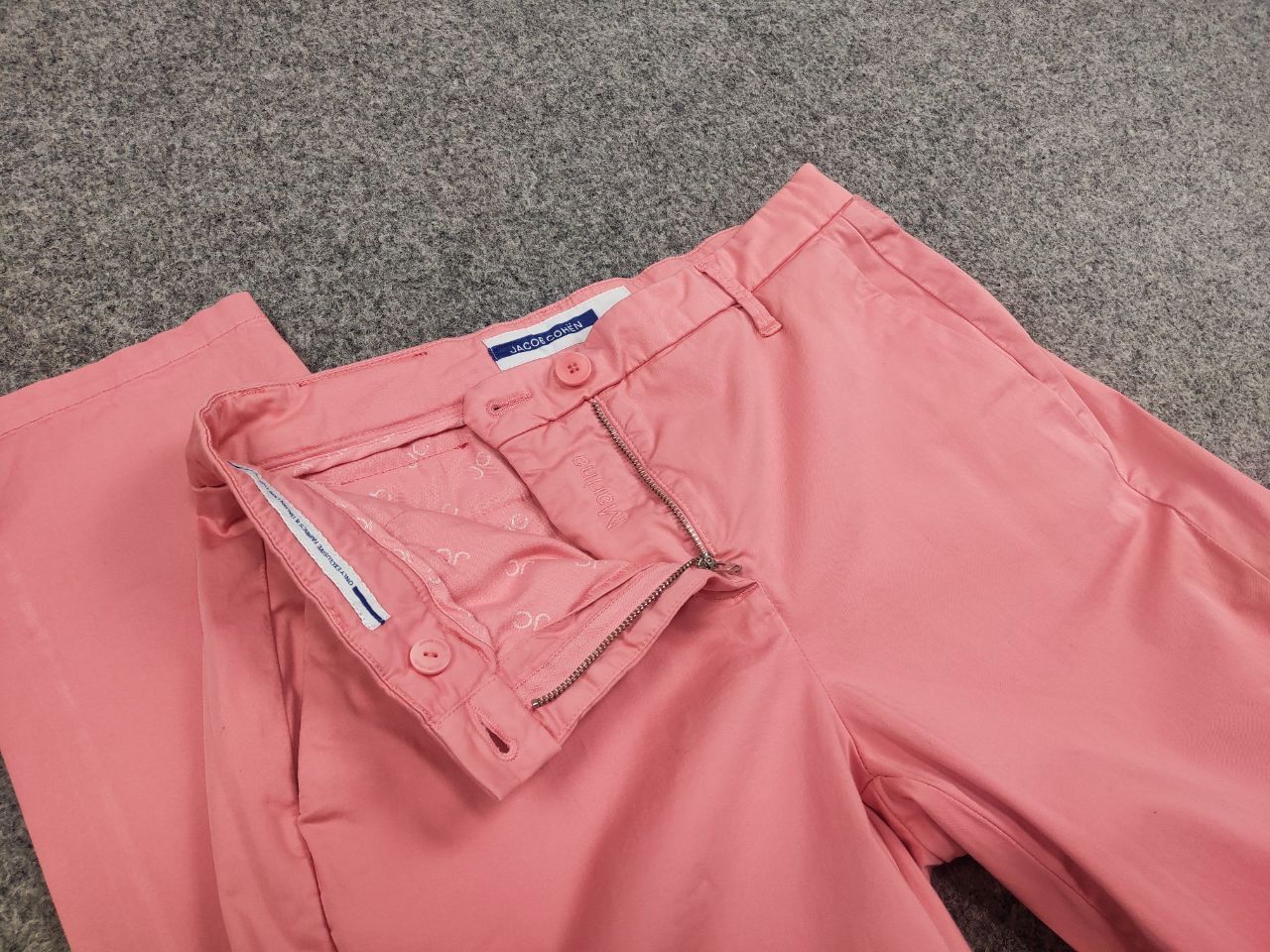 Jacob Cohen Jacob Cohen Design Marina Ankle Pink Trouser Womens Pants Size 27" / US 4 / IT 40 - 9 Thumbnail