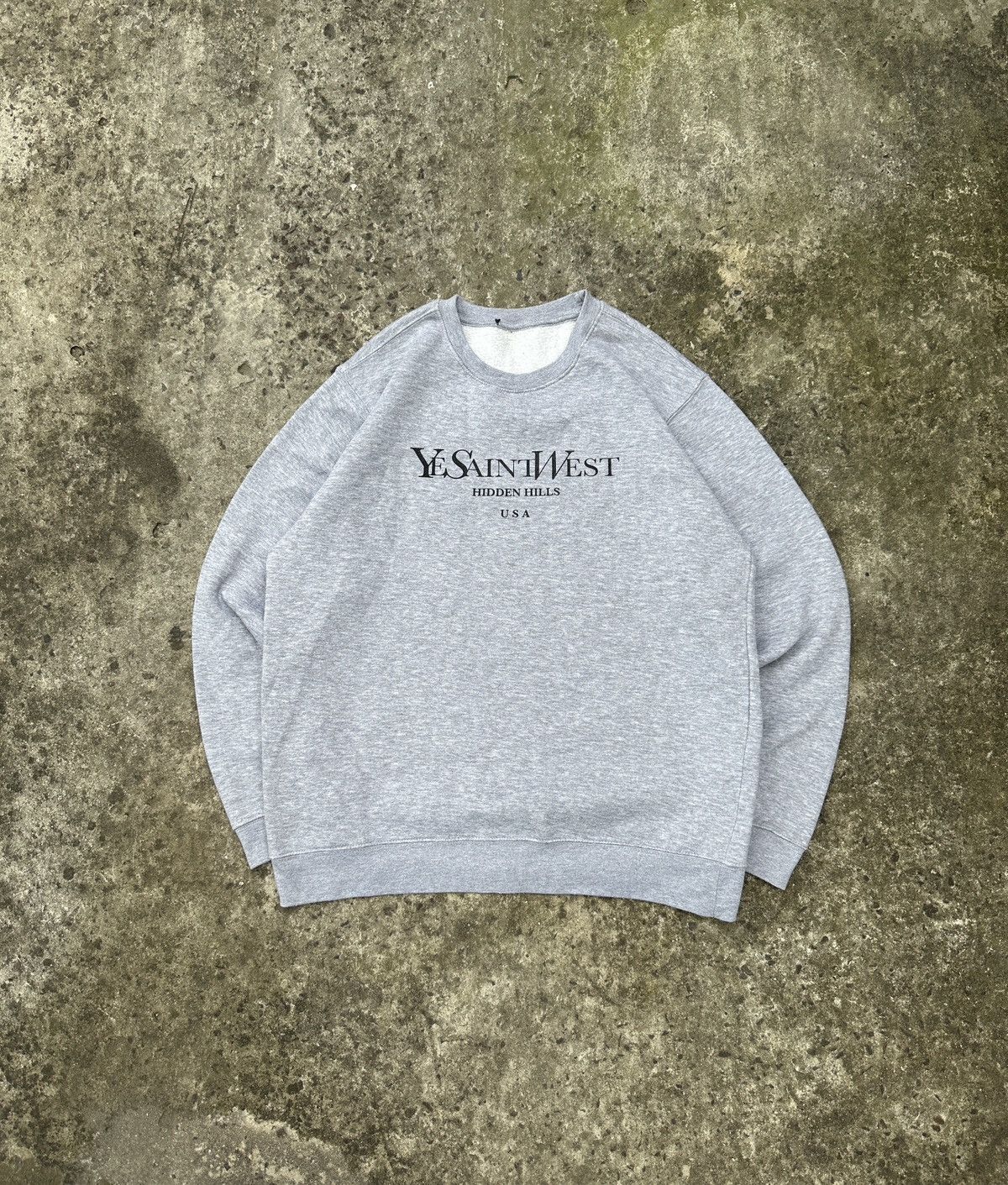 Kanye West Y2K Kanye West YeSaintWest USA Sweatshirt Avant Garde Logo L Size US L / EU 52-54 / 3 - 1 Thumbnail