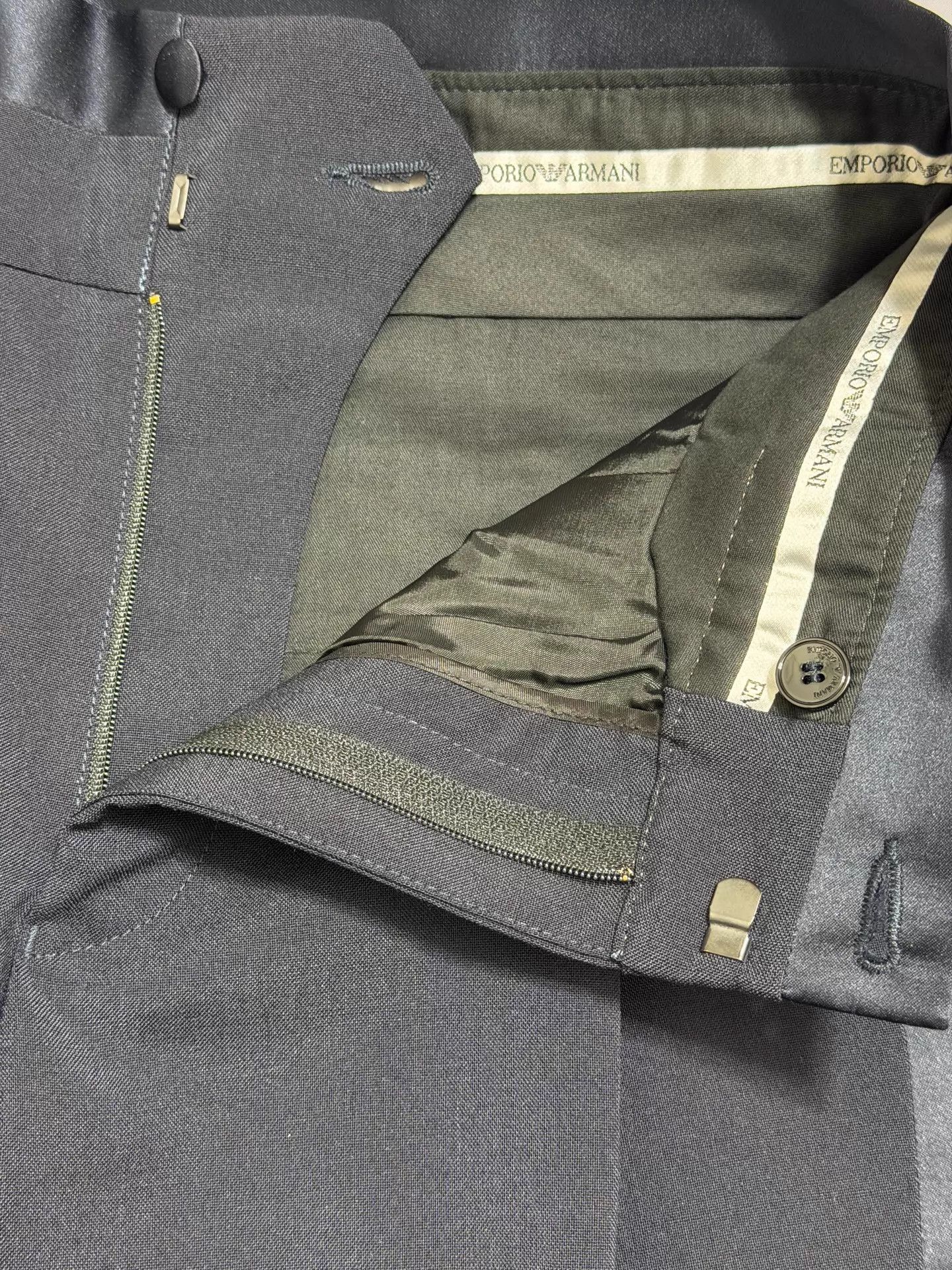 Emporio Armani Emporio Armani Tuxedo Trousers 46 Size US 30 / EU 46 - 4 Thumbnail