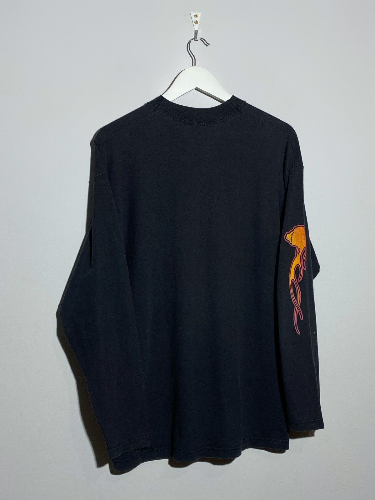 Metallica Vintage 90s Metallica Screen Stars Tag Long Sleeve Flame Size US L / EU 52-54 / 3 - 2 Thumbnail