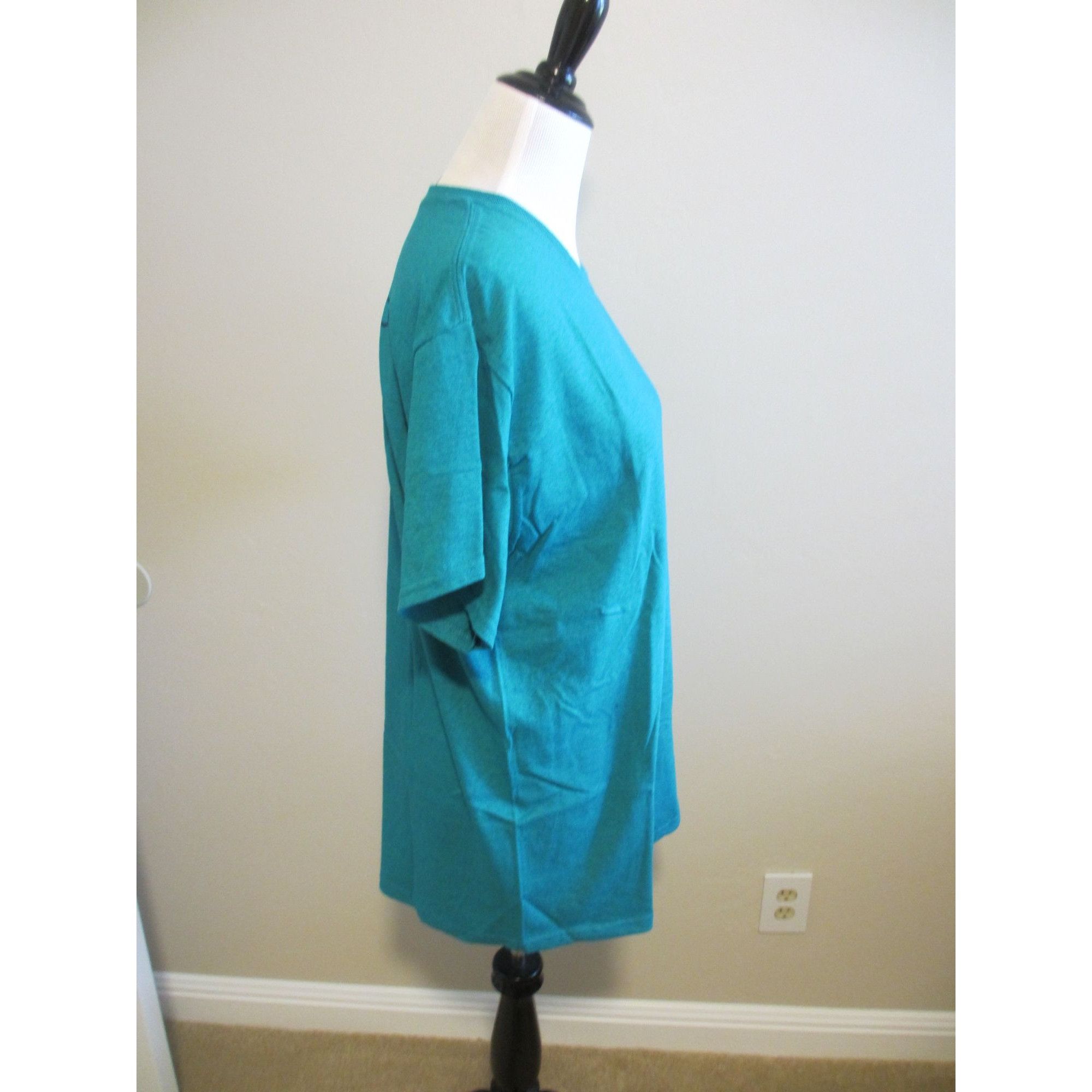 Gildan TENNESSEE TEAL TSHIRT LARGE NEW Size L / US 10 / IT 46 - 2 Thumbnail