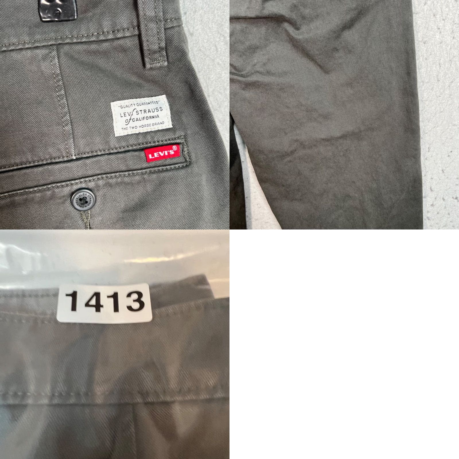 Levi's Levis XX Chino Cargo Pants Loose Straight Leg Size XL Grey w/ Drawstring Size US 36 / EU 52 - 9 Thumbnail