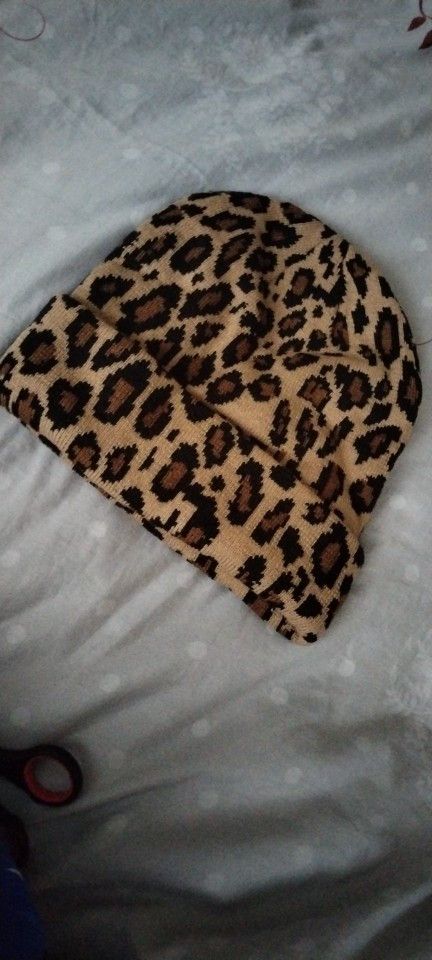 Japanese Brand × Other Leapord Warm Knitted Beanie Size ONE SIZE - 4 Thumbnail