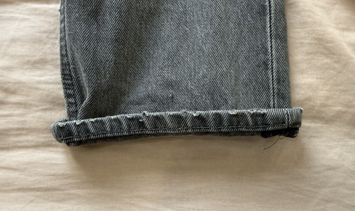 Levi's Vintage 90s Levi's 501 Faded Black / Charcoal Made in USA Size 27" / US 4 / IT 40 - 15 Thumbnail