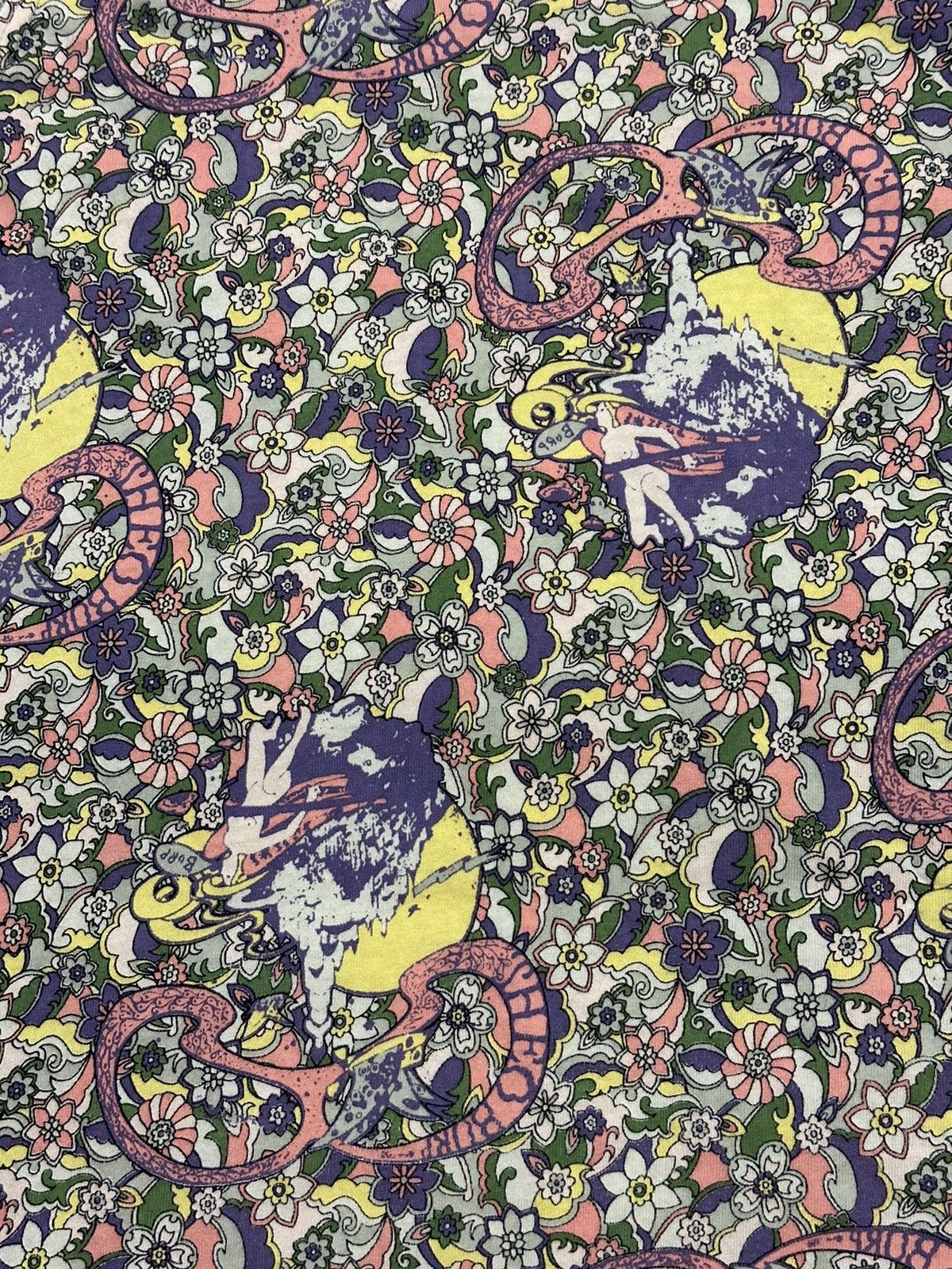 Undercover UNDERCOVER S/S 2006 "T" Psychedelic Print Camisole Size M / US 6-8 / IT 42-44 - 4 Thumbnail